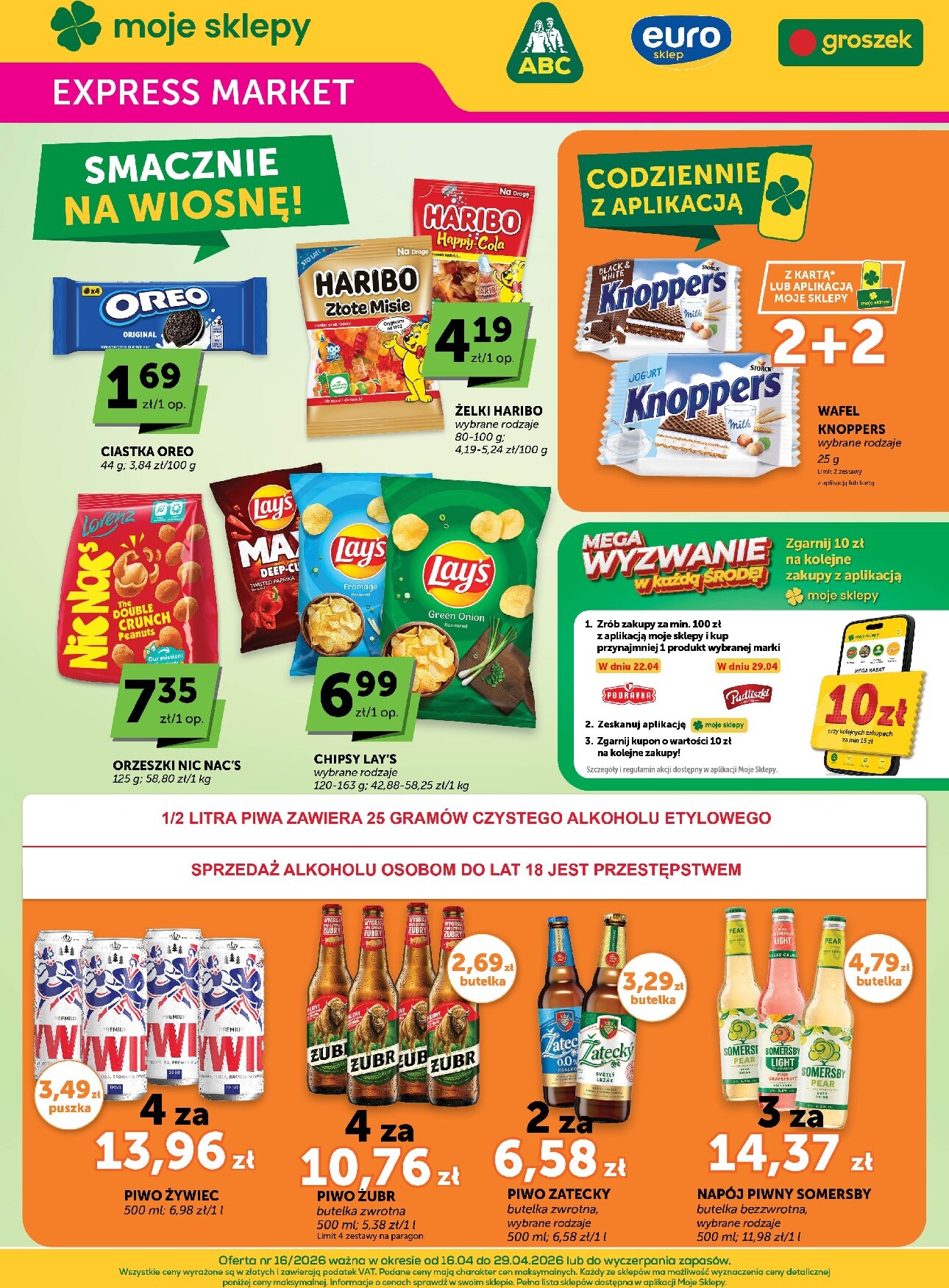 Nowa gazetka Euro Sklep - Expressmarket ważna od 16.04.2026 do 29.04.2026