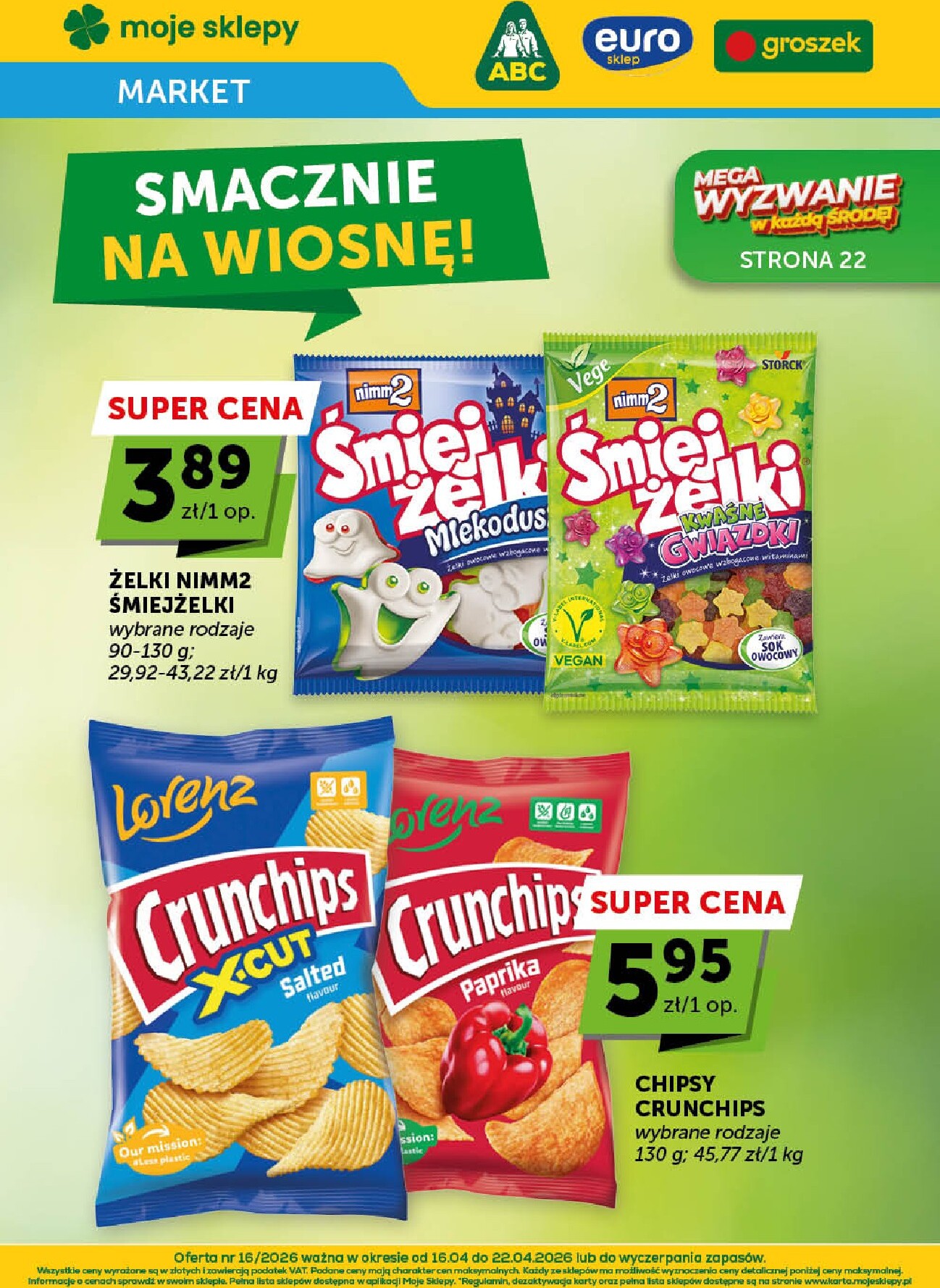 Nowa gazetka Euro Sklep - Market ważna od 16.04.2026 do 22.04.2026