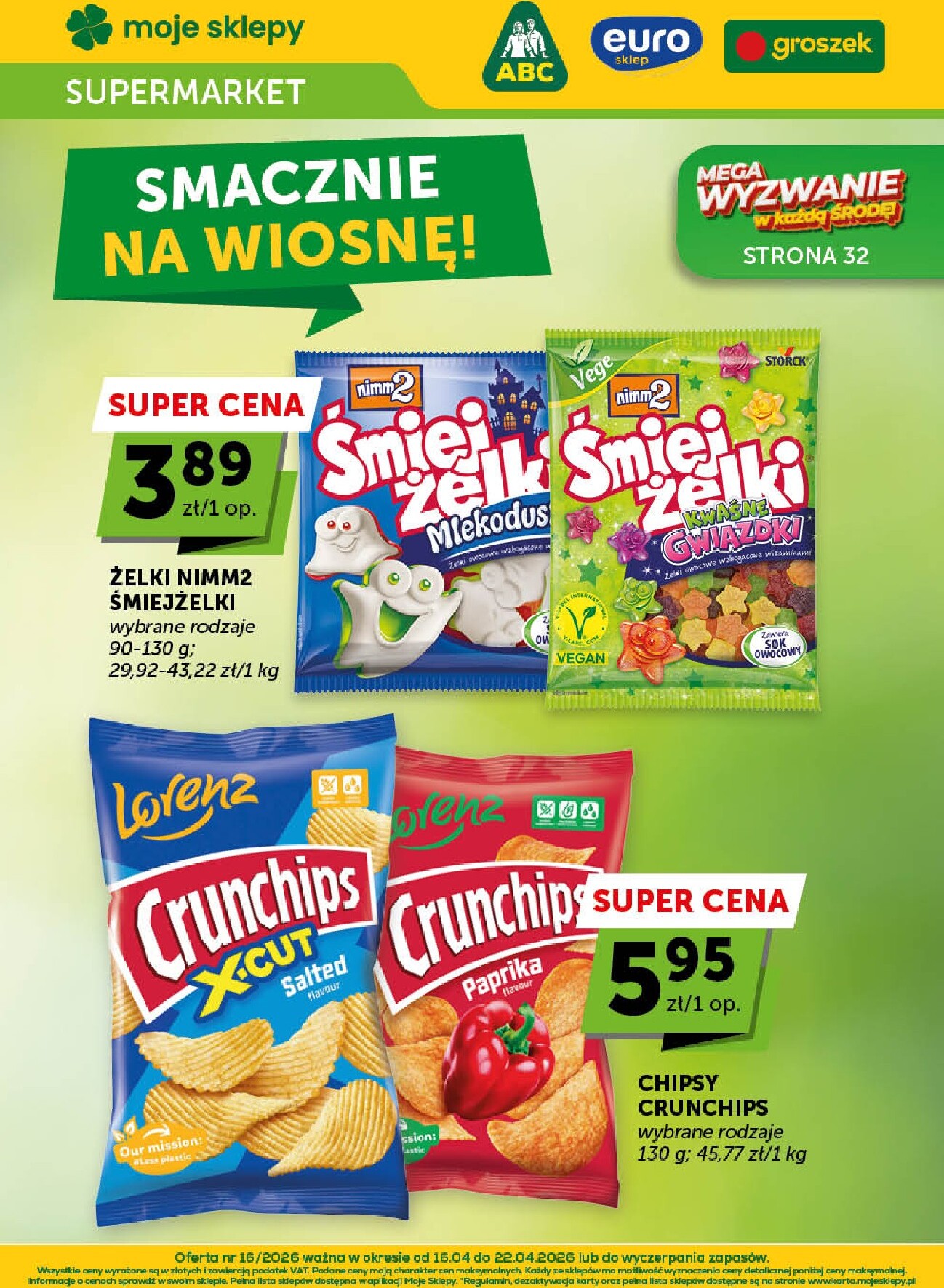 Nowa gazetka Euro Sklep - Supermarket ważna od 16.04.2026 do 22.04.2026