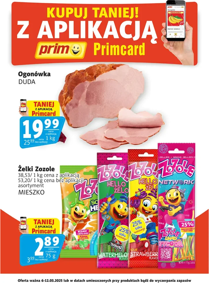 Prim Market - Oferta Primcard gazetka ważna od 06.03. - 12.03.