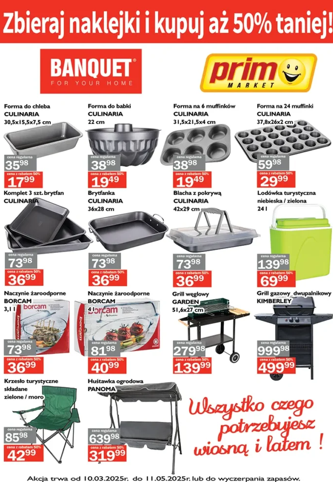 Prim Market - Banquet gazetka ważna od 10.03. - 11.05.