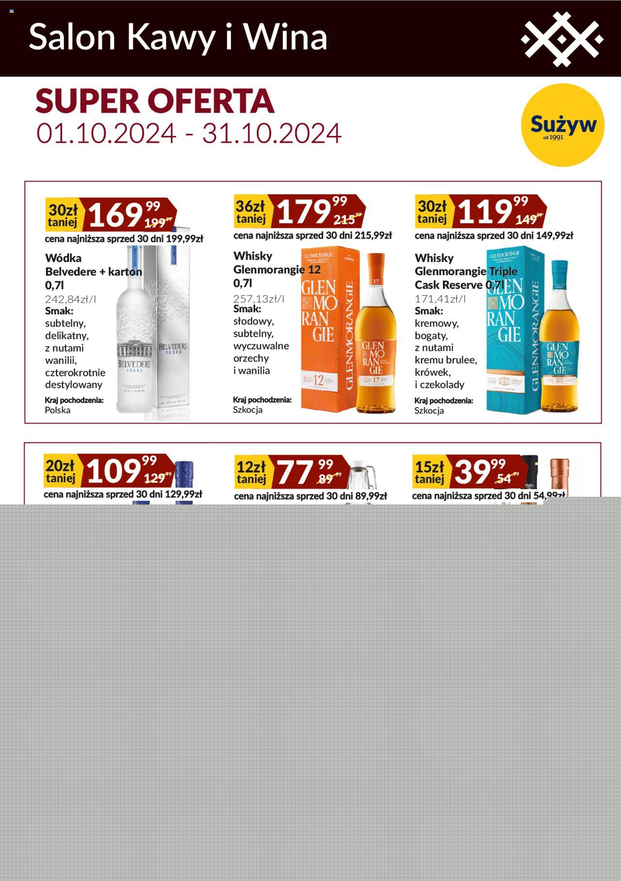 Sużyw Gazetka - Salon kawy i wina 01.10.2024 - 31.10.2024