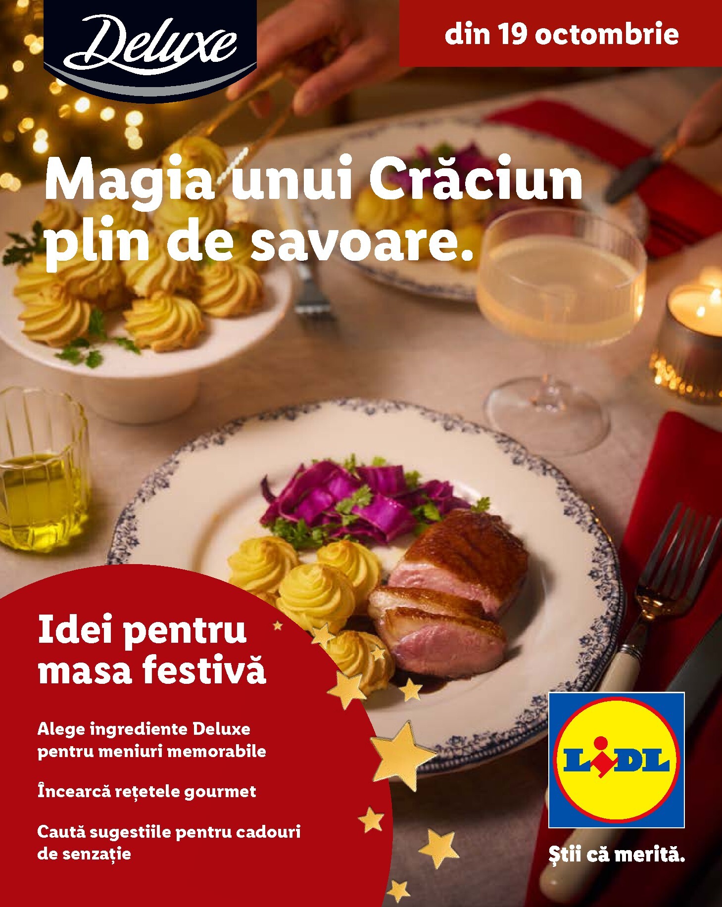 Brosura Lidl - Deluxe valabilă de la luni 19.10.2026 până la joi 31.12.2026
