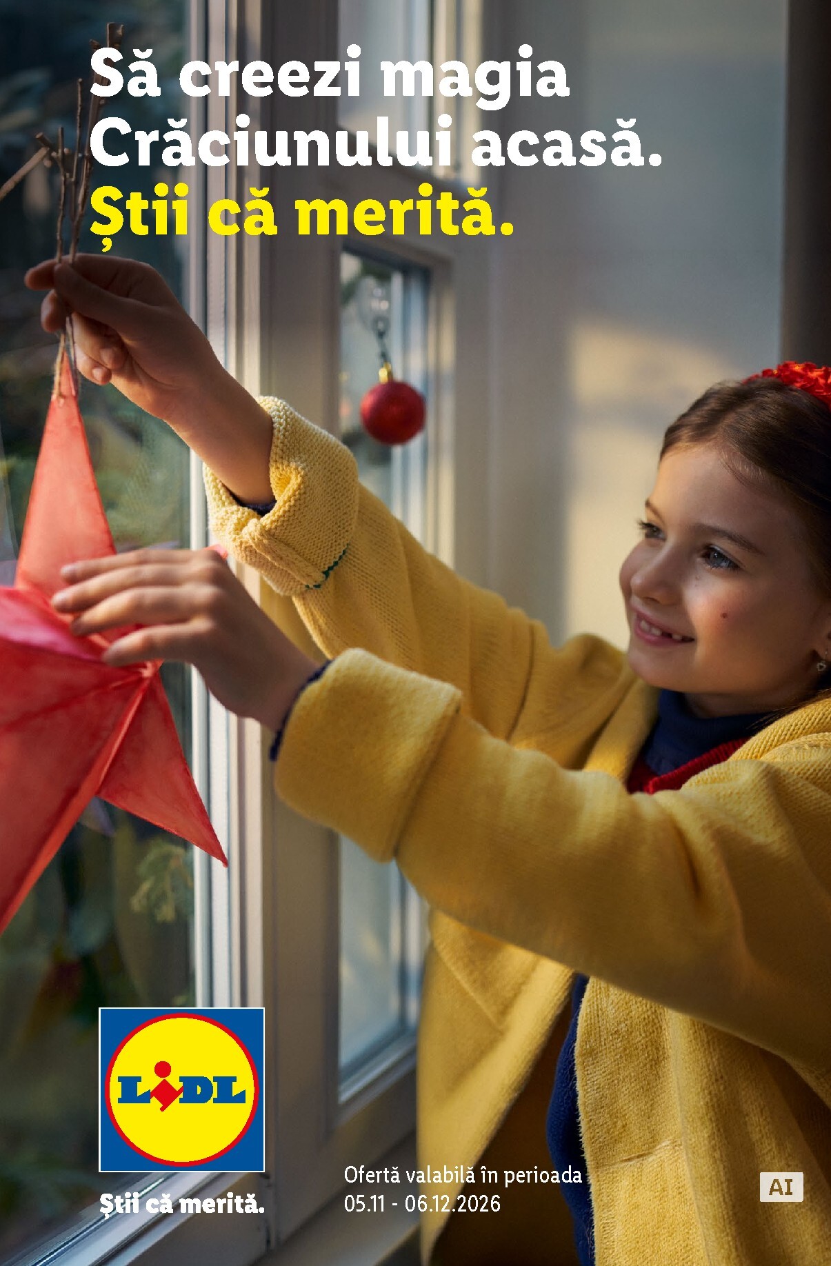 Lidl - Decorațiuni pliante pentru săptămâna viitoare de la joi 05.11.2026 până la joi 31.12.2026