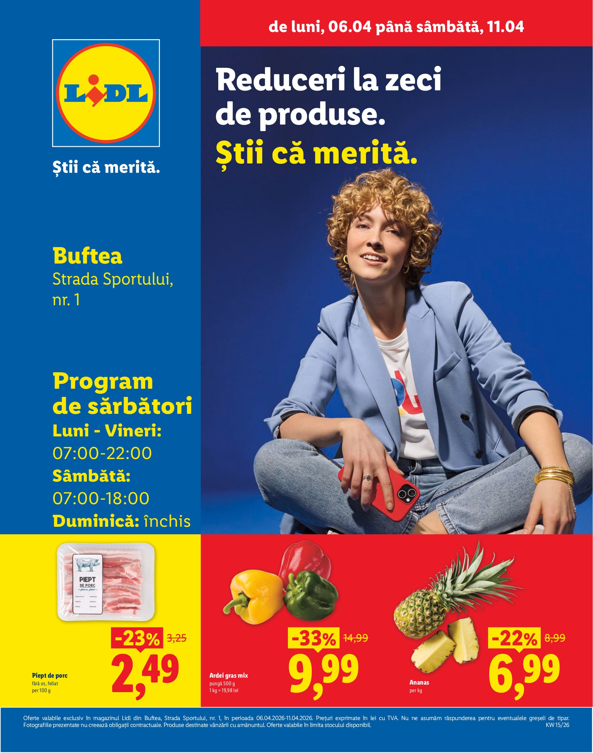 Catalog Lidl - Buftea online – oferte valabile din 06.04.2026
