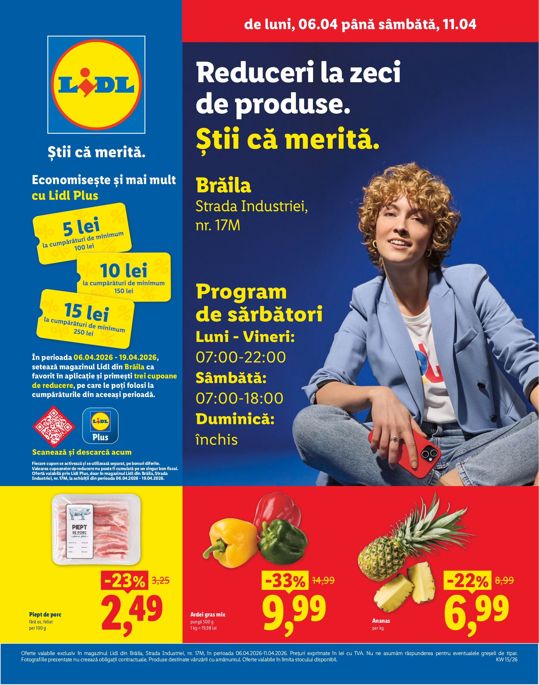 Catalog Lidl - Braila online – oferte valabile din 06.04.2026