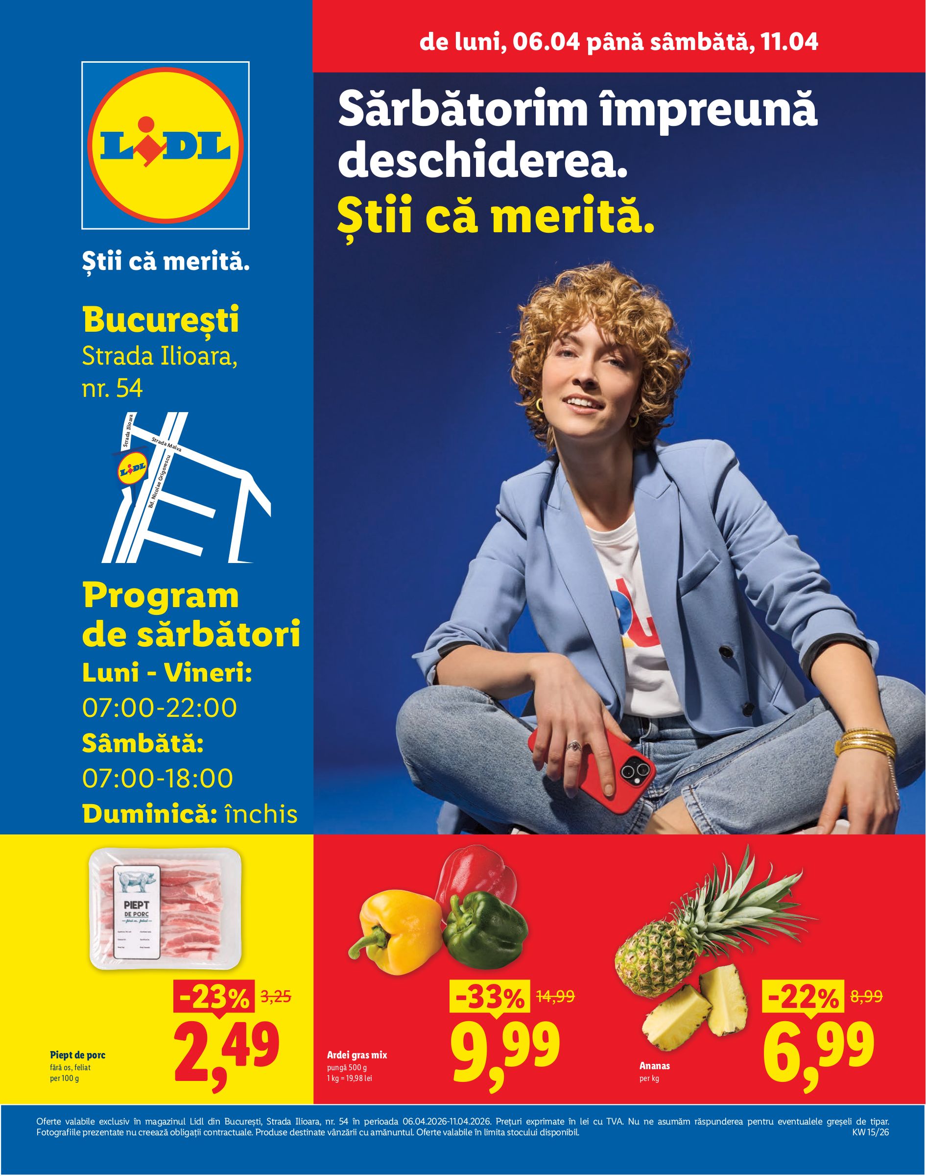 Catalog Lidl - Bucuresti online – oferte valabile din 06.04.2026