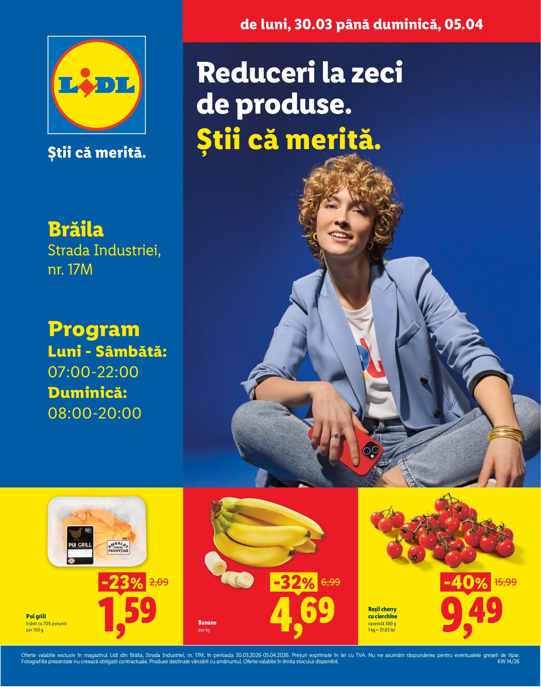 Catalog Lidl - Brăila online – oferte valabile din 30.03.2026