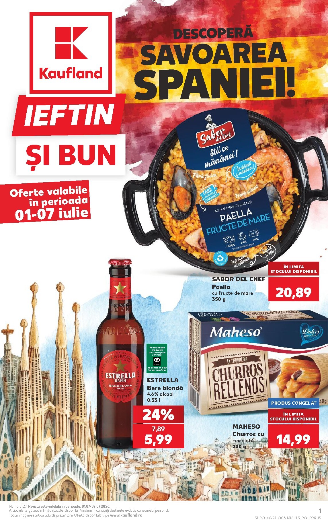 Pliantele viitoare Kaufland - Ieftin si bun valabil de la miercuri 01.07.2026 până la marți 07.07.2026