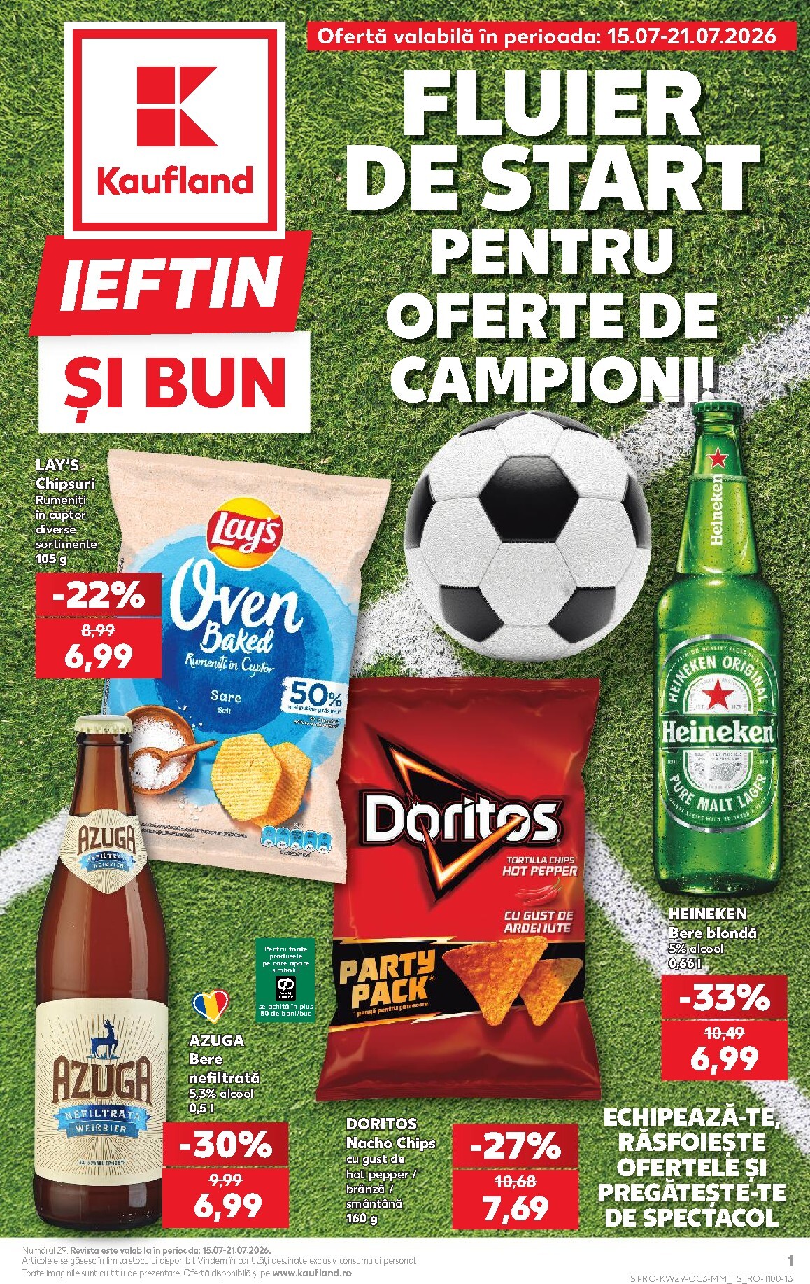 Pliantele viitoare Kaufland - Ieftin si bun valabil de la miercuri 15.07.2026 până la marți 21.07.2026