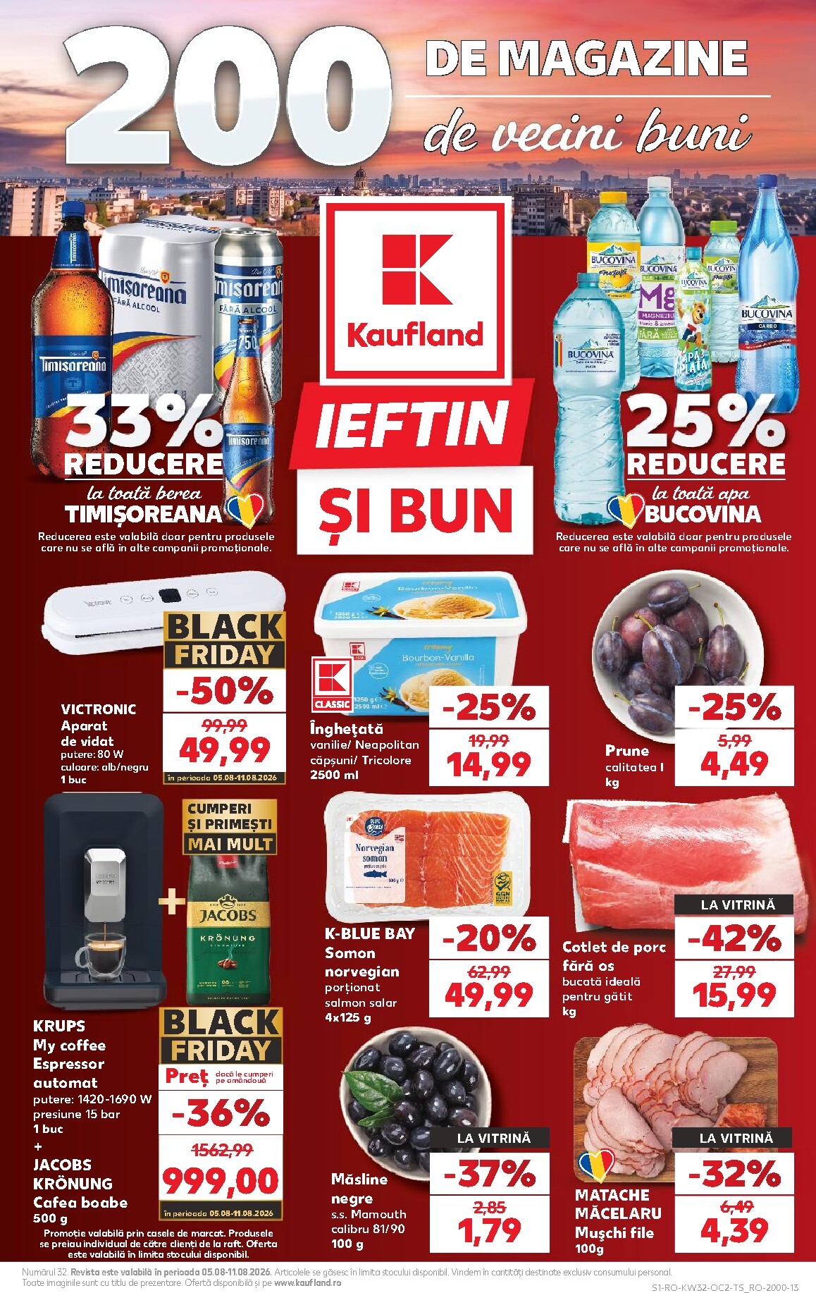 Pliantele viitoare Kaufland valabil de la miercuri 05.08.2026 până la marți 11.08.2026