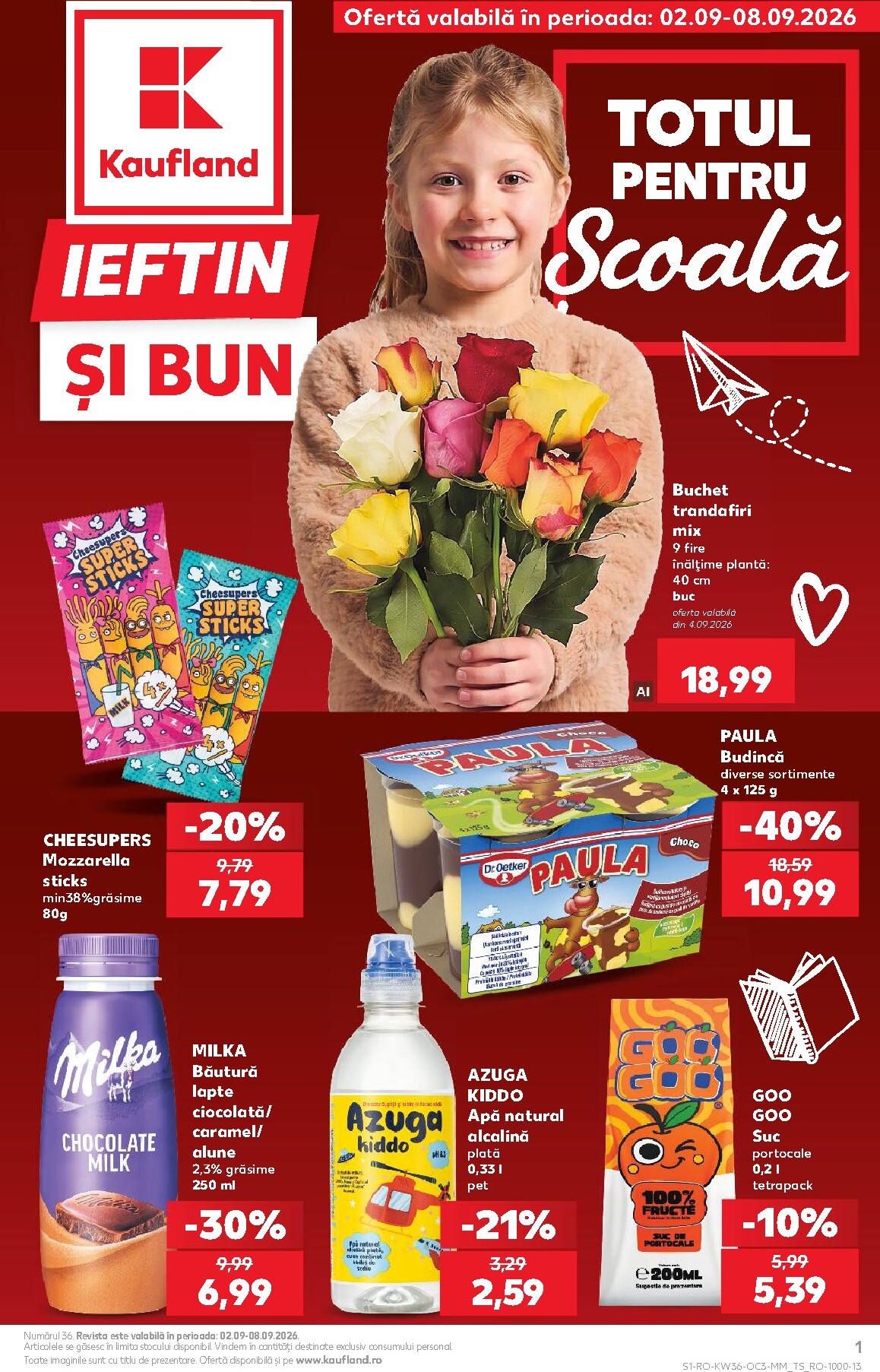 Pliantele viitoare Kaufland valabil de la miercuri 02.09.2026 până la marți 08.09.2026