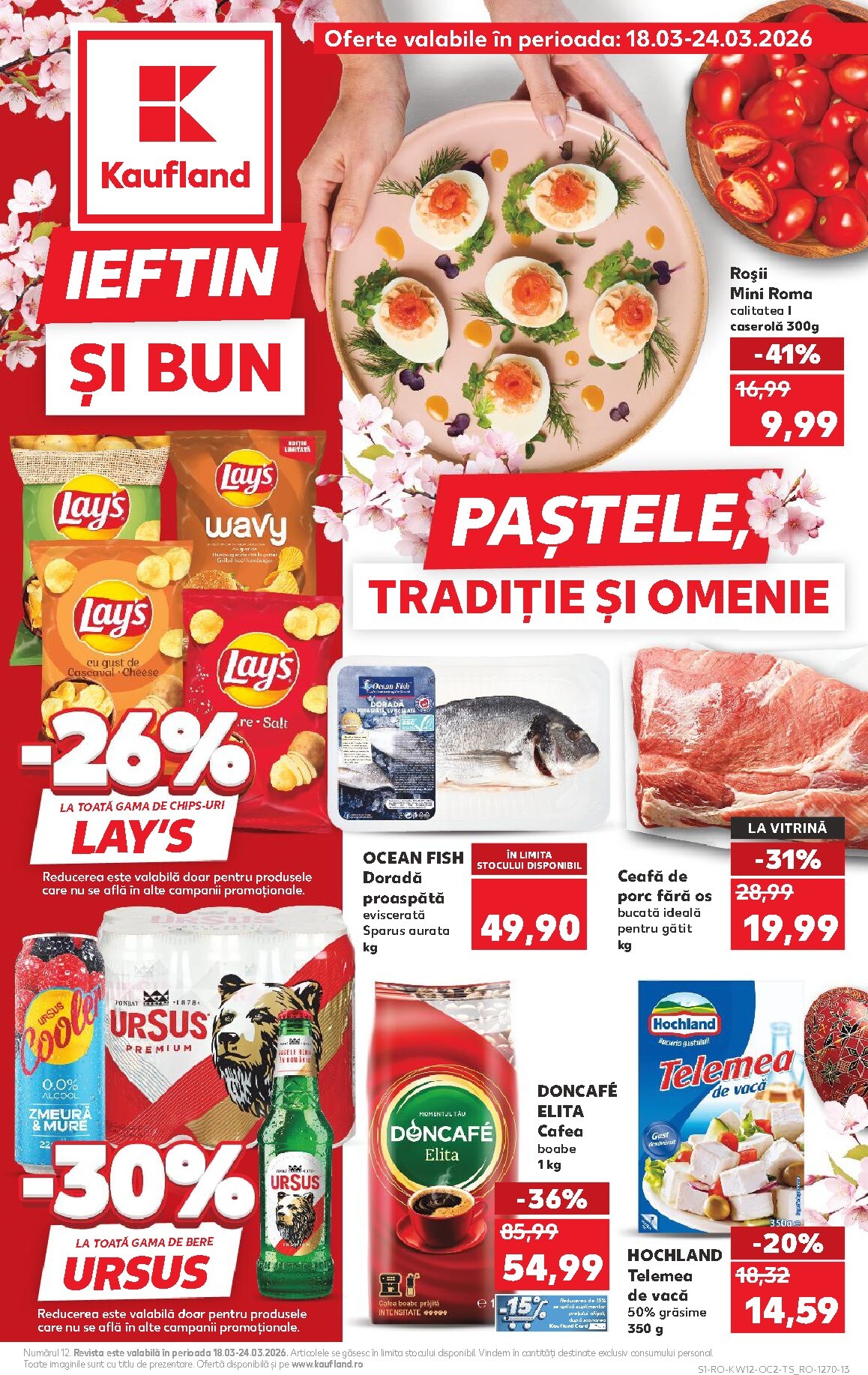 Catalog Kaufland online – oferte valabile din 18.03.2026