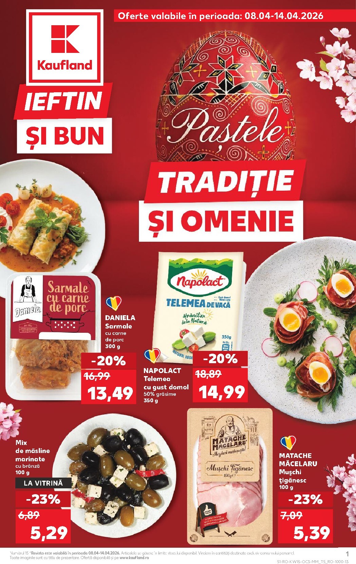 Catalog Kaufland - Pastele online – oferte valabile din 08.04.2026