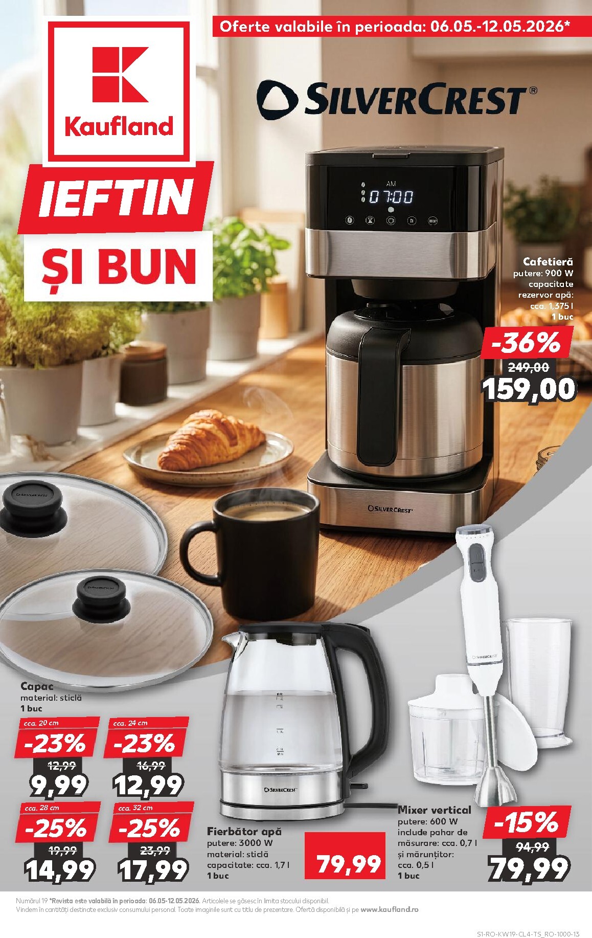 Kaufland - Nonfood pliante pentru săptămâna viitoare de la miercuri 06.05.2026 până la marți 12.05.2026