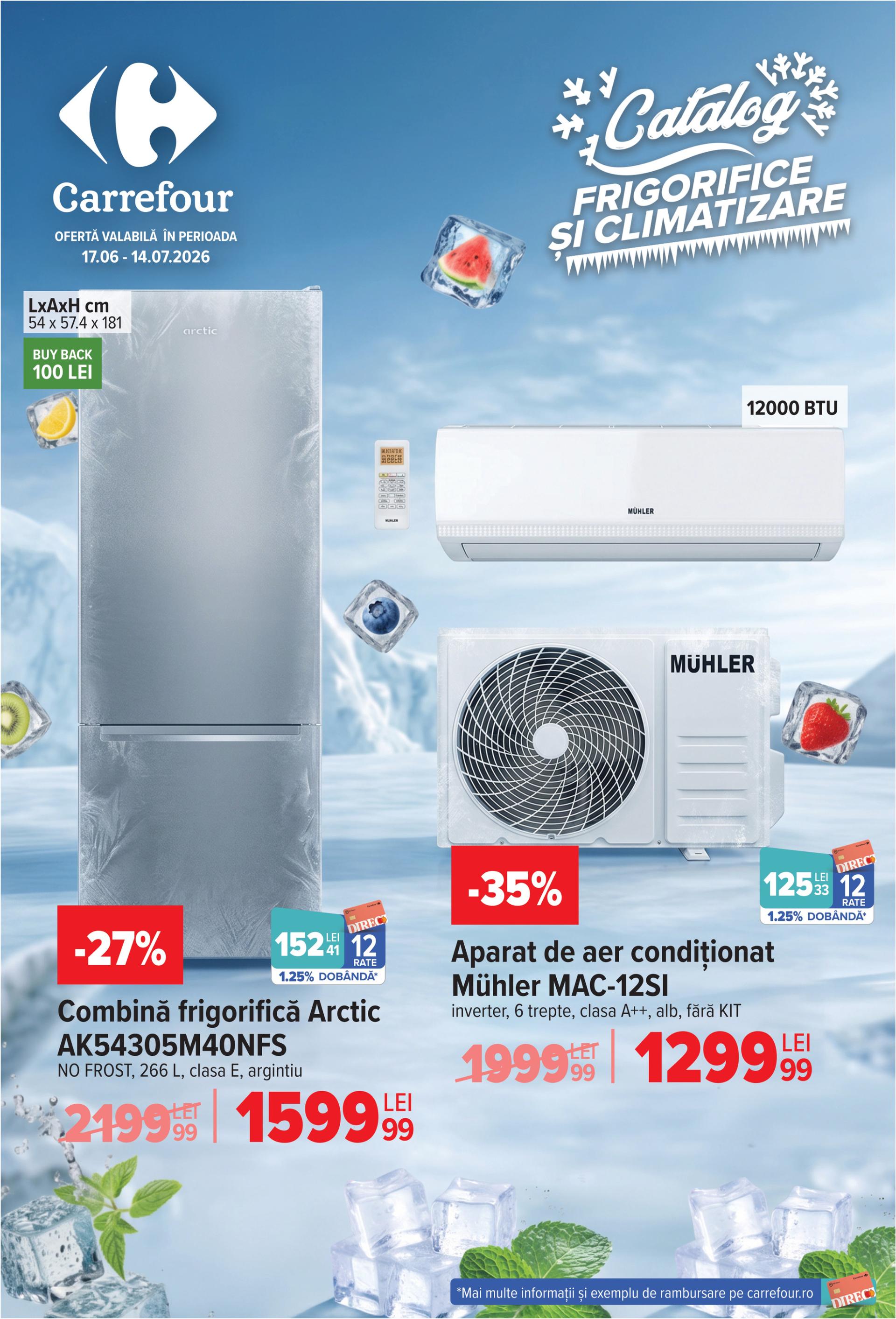Pliantele viitoare Carrefour - Cata 21C. SPECIAL EPCS FRIG 17.06-14.07.2026 valabil de la miercuri 17.06.2026 până la marți 14.07.2026