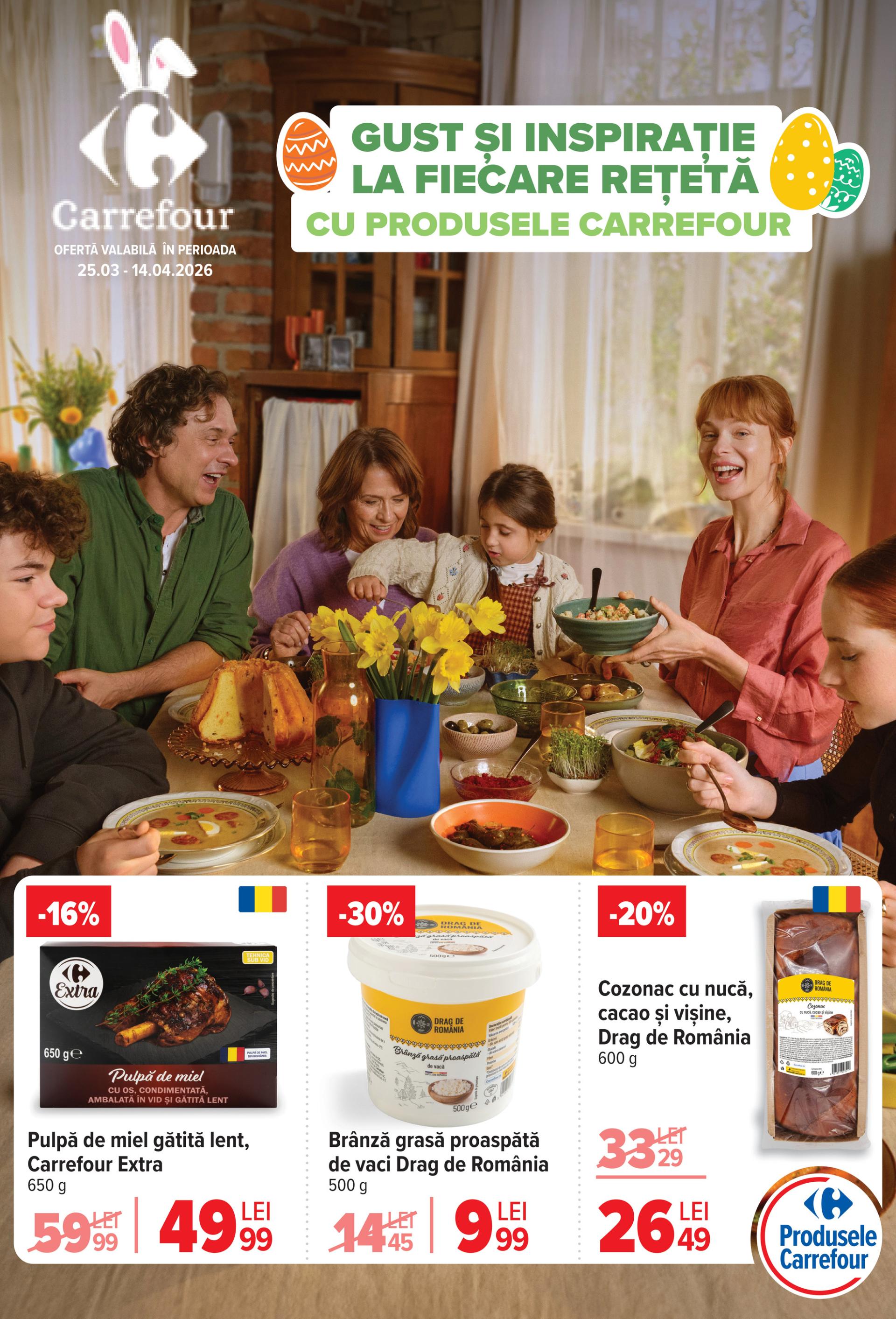Catalog Carrefour - Easter online – oferte valabile din 25.03.2026