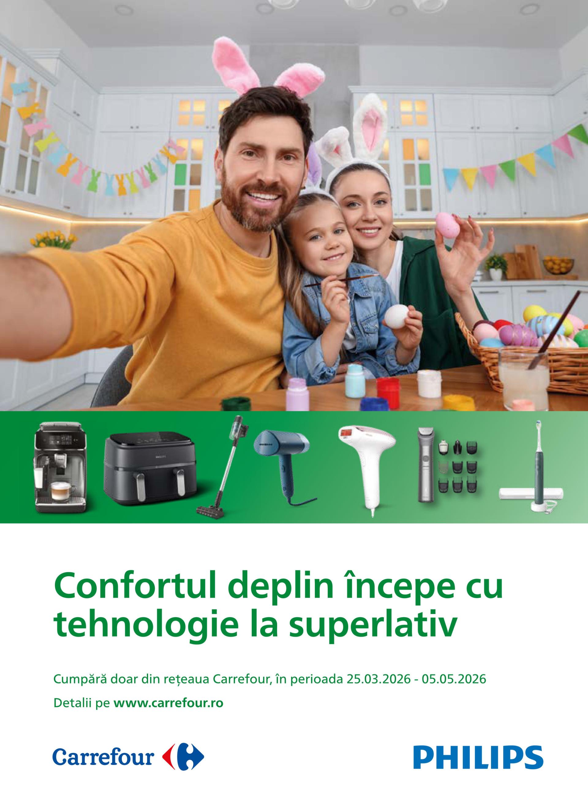 Catalog Carrefour - Philips online – oferte valabile din 25.03.2026