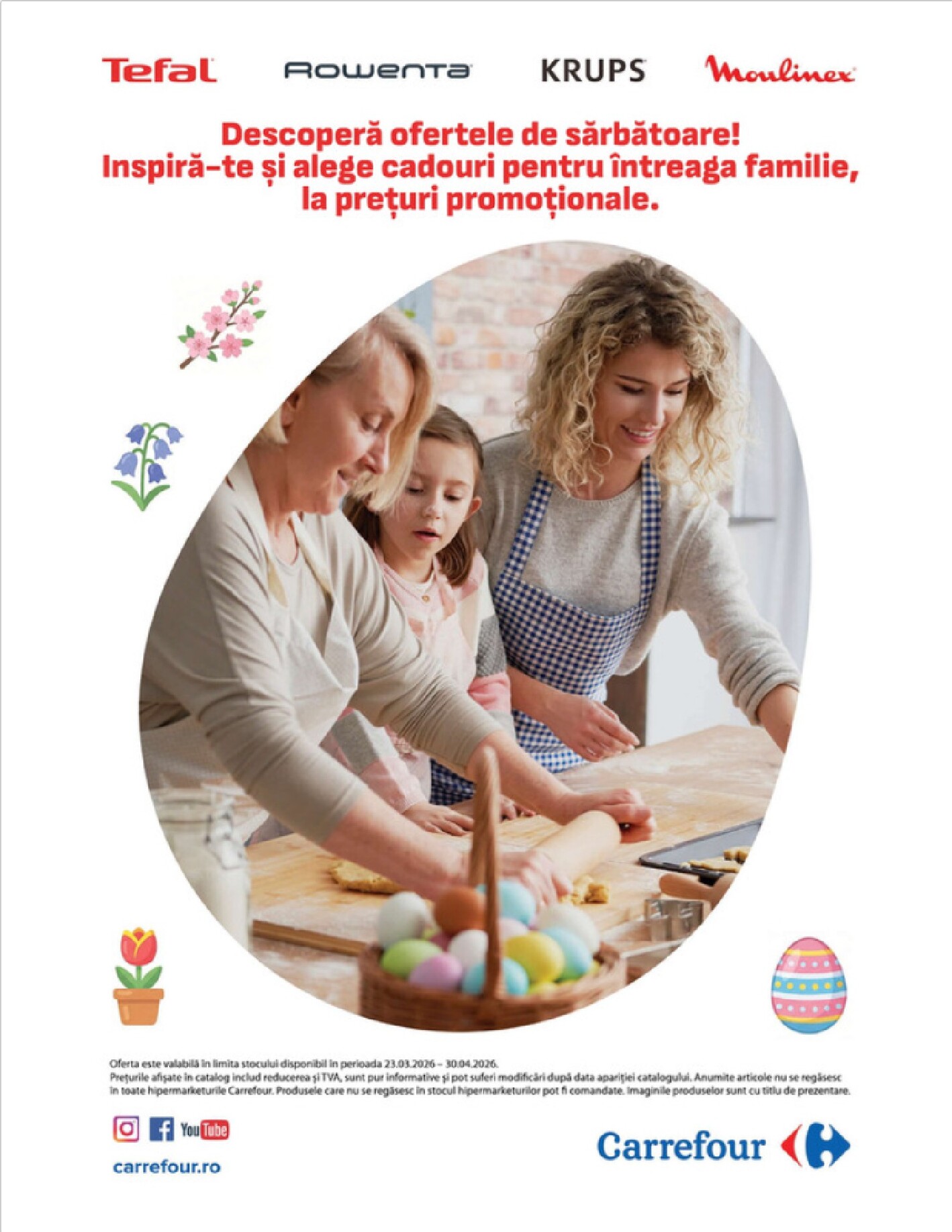 Catalog Carrefour - Ofertele de sărbătoare online – oferte valabile din 23.03.2026