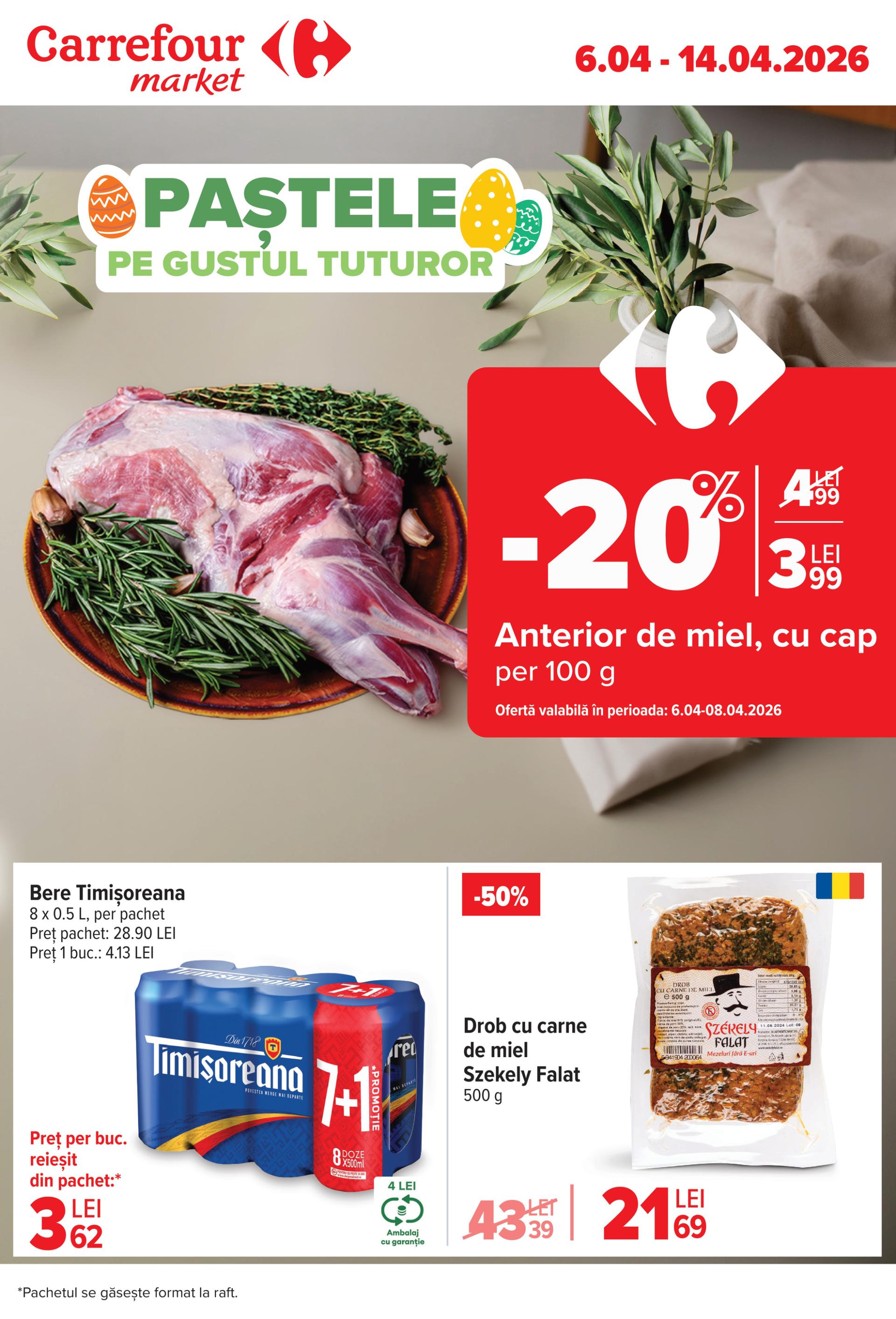 Catalog Carrefour - Market online – oferte valabile din 06.04.2026