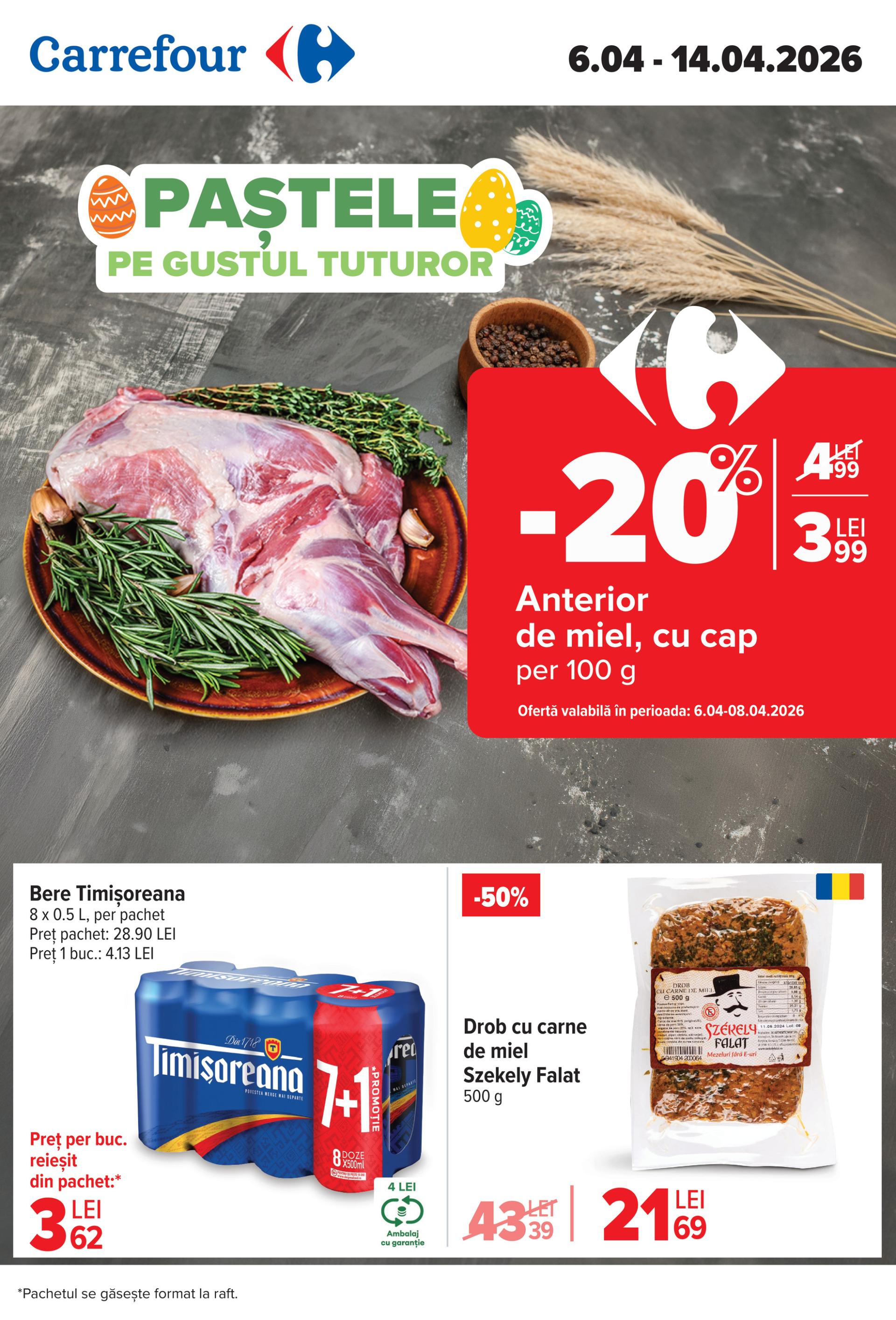 Catalog Carrefour online – oferte valabile din 06.04.2026