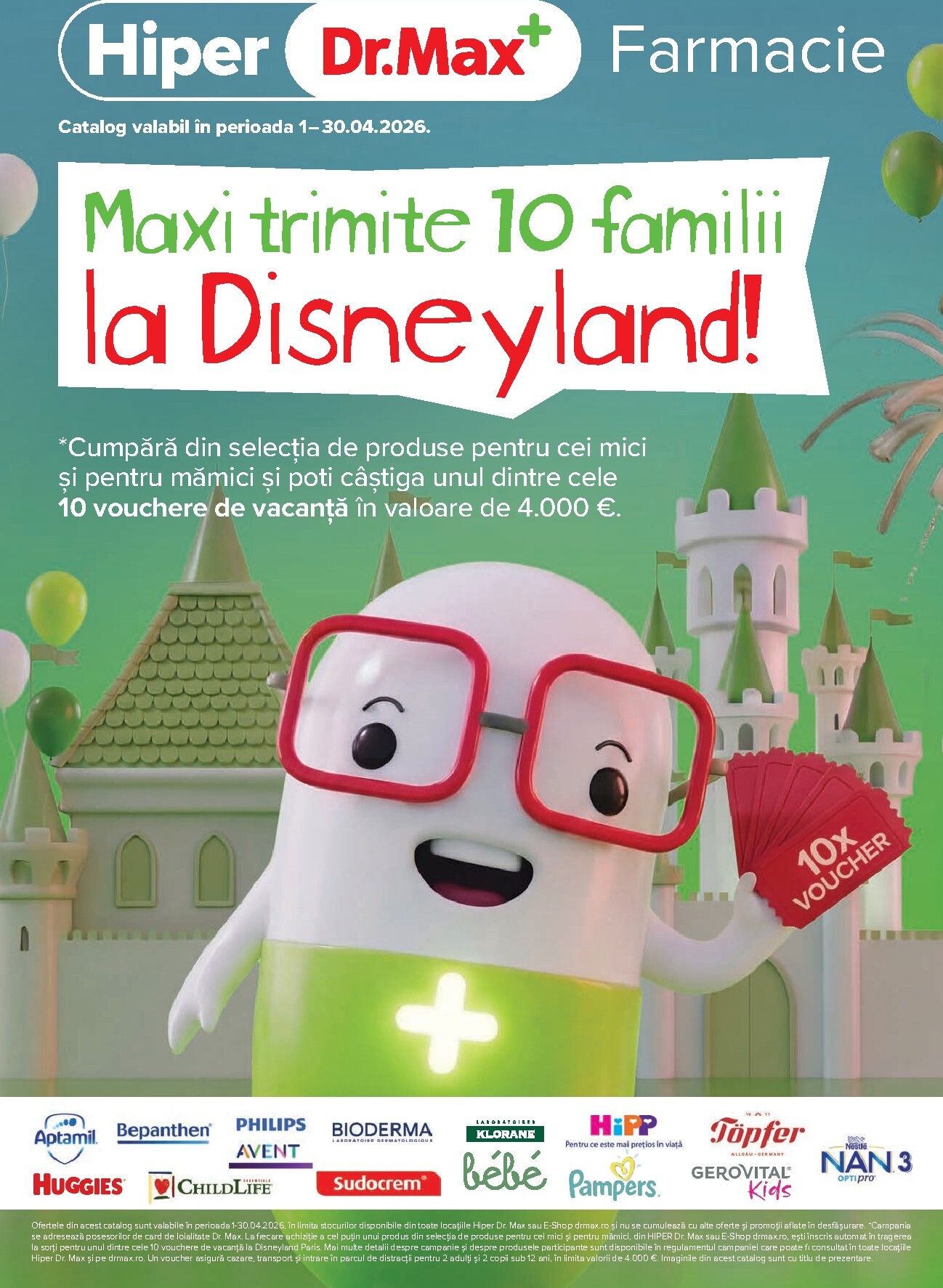 Catalog Dr. Max - Mother & Baby Disneyland online – oferte valabile din 01.04.2026