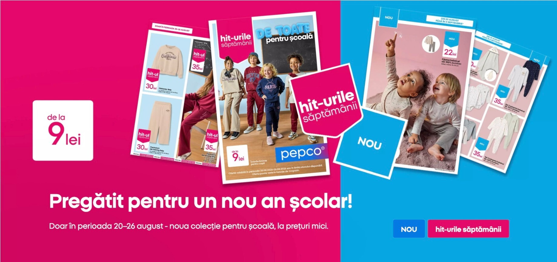 Brosura Pepco valabilă de la joi 20.08.2026 până la miercuri 26.08.2026