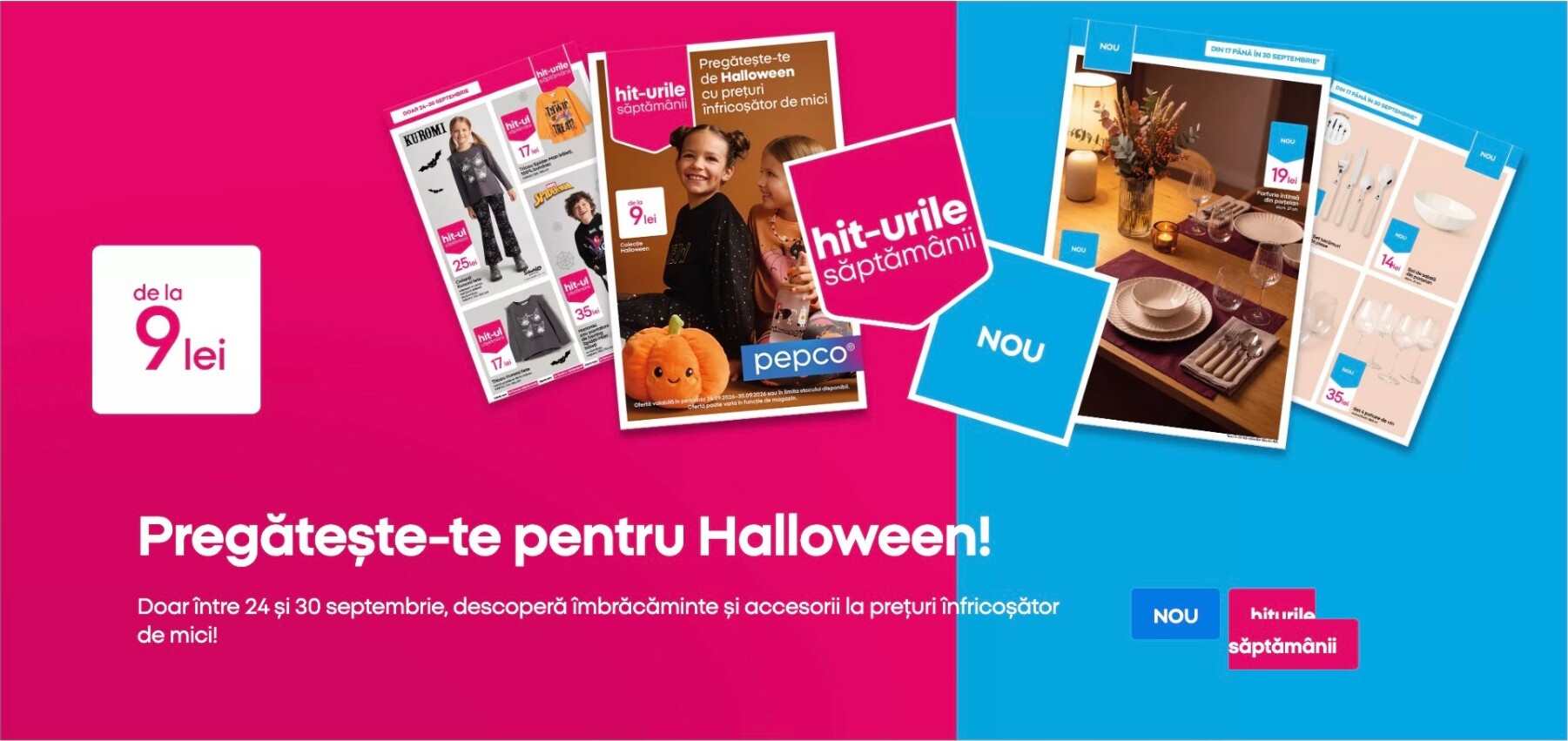 Brosura Pepco valabilă de la joi 24.09.2026 până la miercuri 30.09.2026