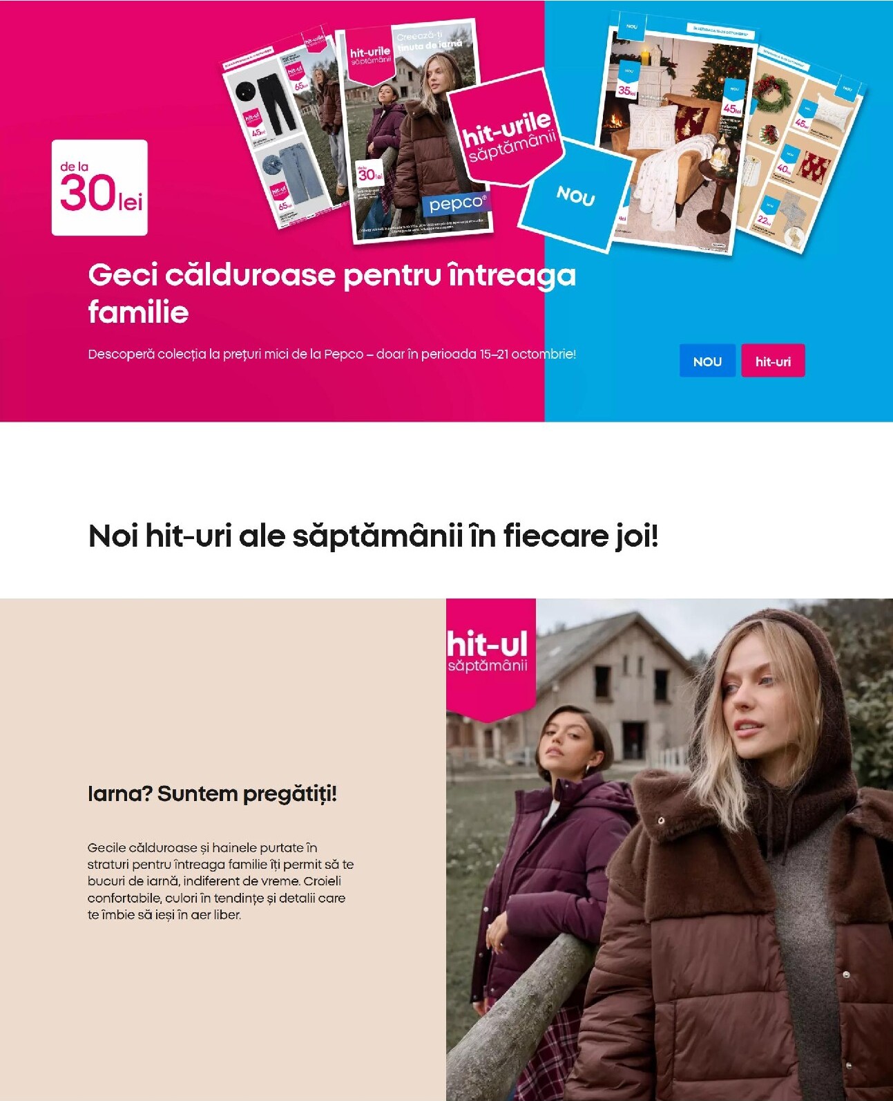 Brosura Pepco valabilă de la joi 15.10.2026 până la miercuri 21.10.2026