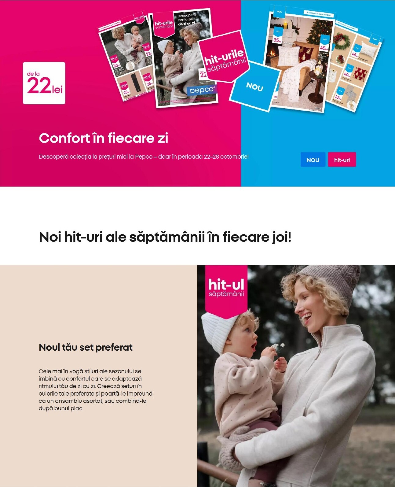 Brosura Pepco valabilă de la joi 22.10.2026 până la miercuri 28.10.2026