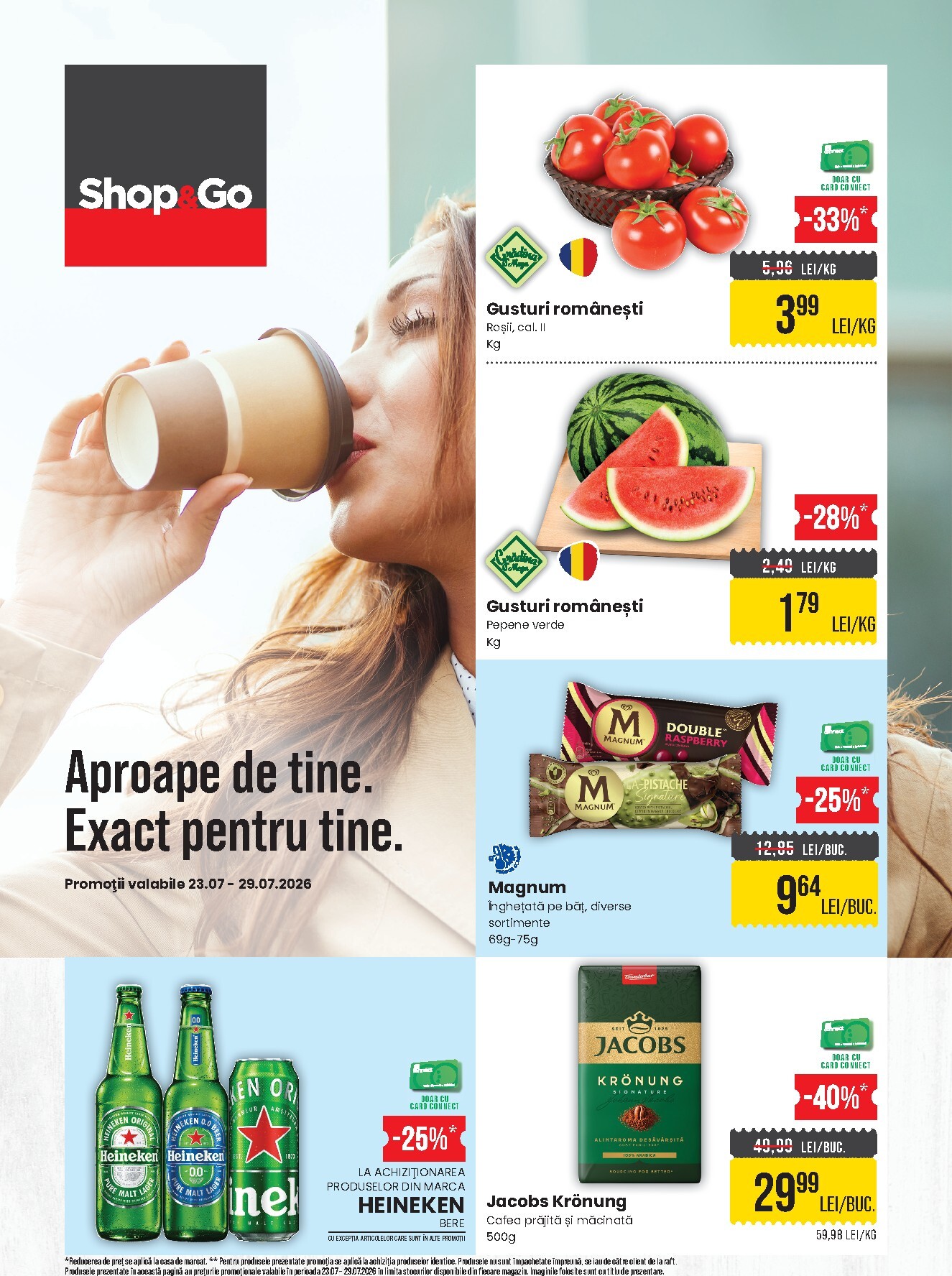 Brosura Mega Image - Shop&Go valabilă de la joi 23.07.2026 până la miercuri 29.07.2026
