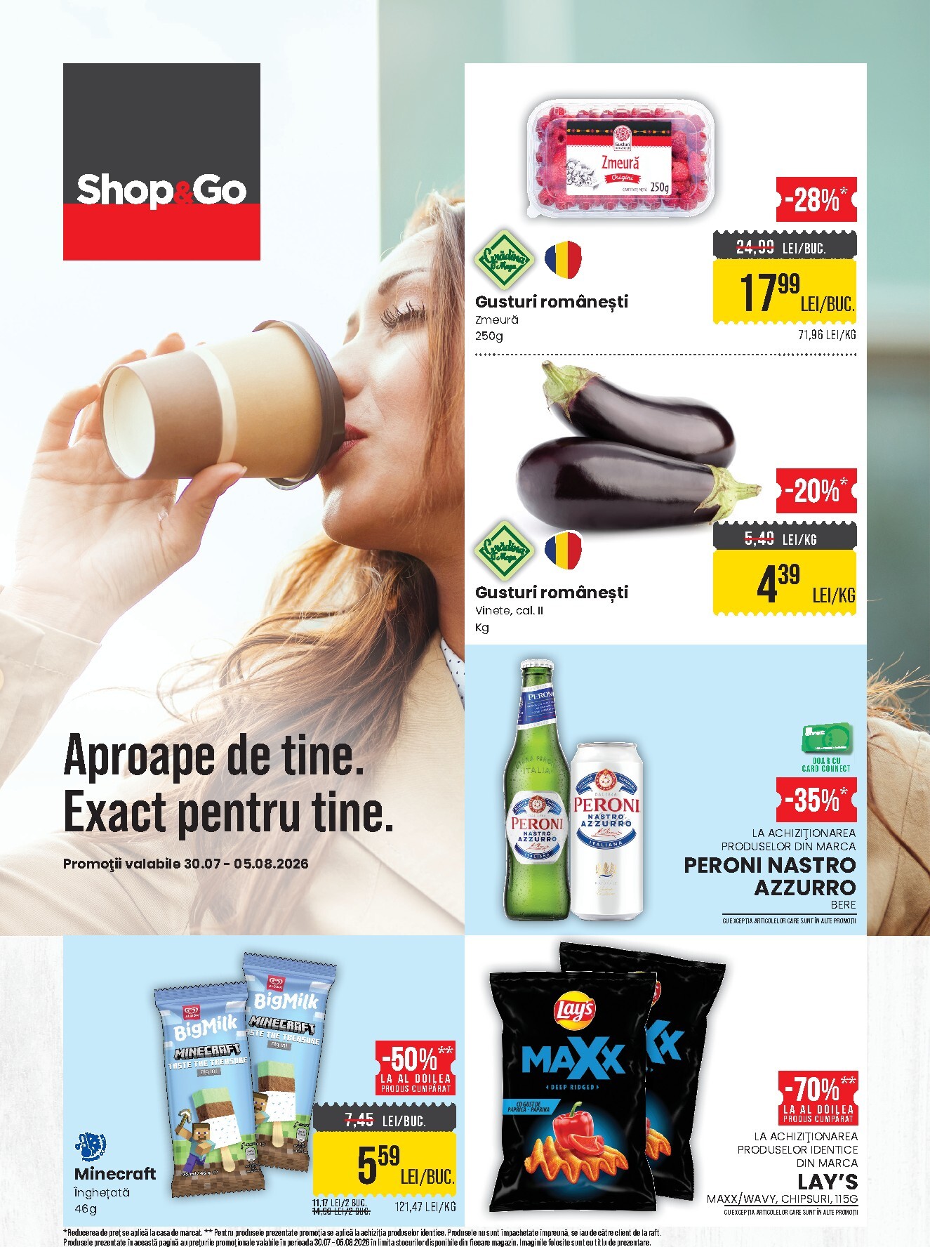 Pliantele viitoare Mega Image - Shop&Go valabil de la joi 30.07.2026 până la miercuri 05.08.2026