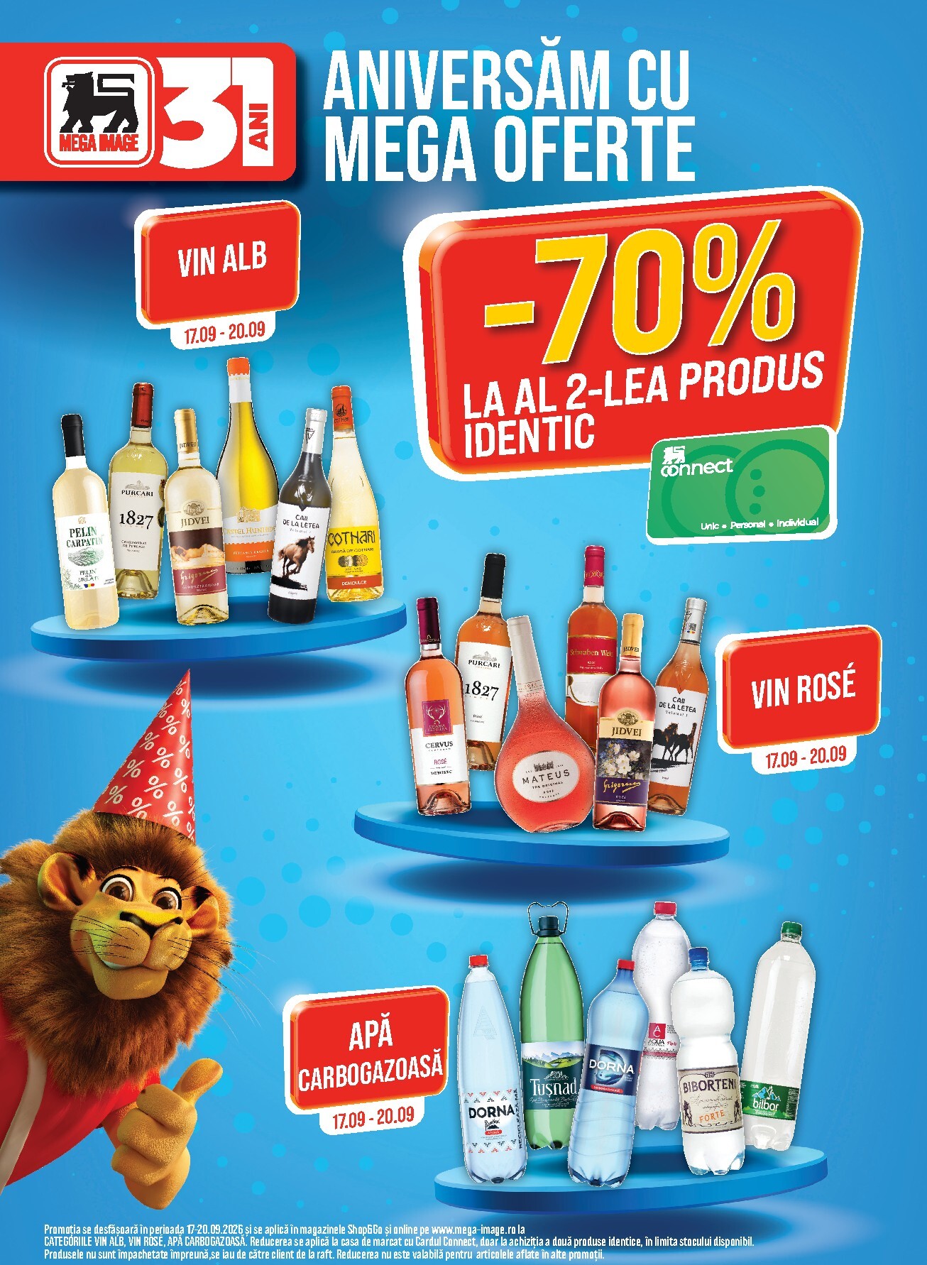 Brosura Mega Image - Shop&Go valabilă de la joi 17.09.2026 până la miercuri 23.09.2026