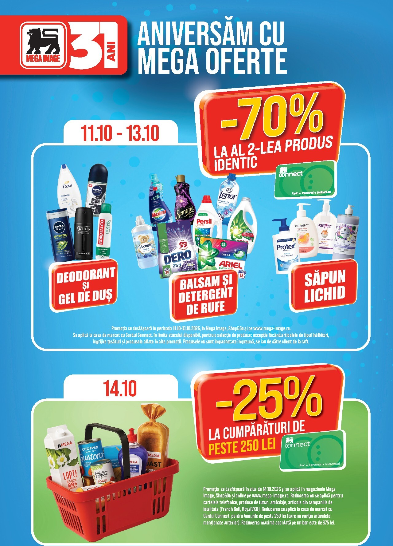 Brosura Mega Image - Shop&Go valabilă de la joi 08.10.2026 până la miercuri 14.10.2026