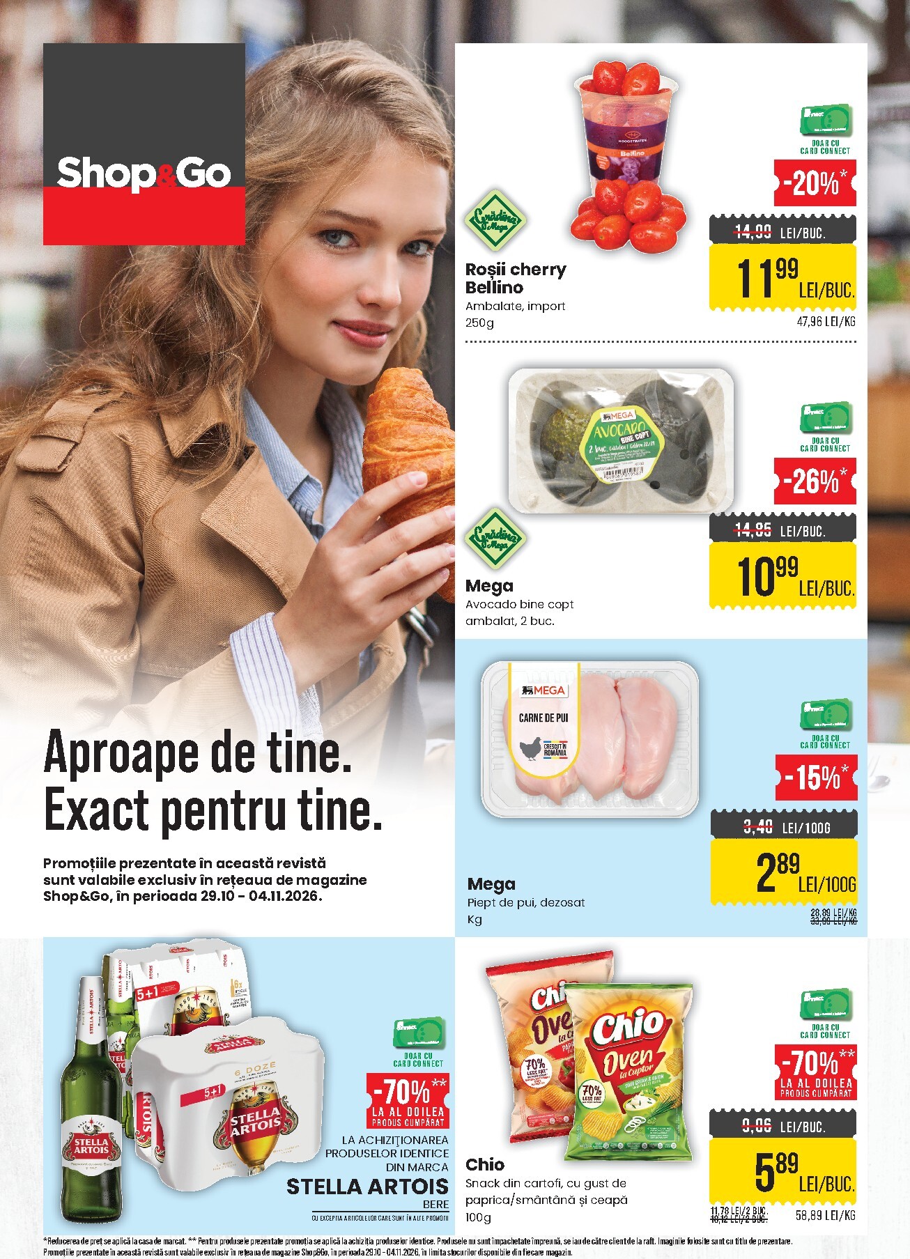 Brosura Mega Image - Shop&Go valabilă de la joi 29.10.2026 până la miercuri 04.11.2026