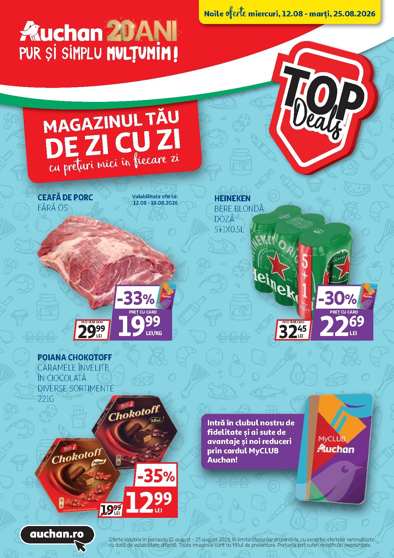 Brosura Auchan valabilă de la miercuri 12.08.2026 până la marți 25.08.2026
