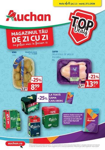 Catalog Auchan online – oferte valabile din 01.01.