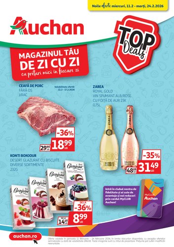 Catalog Auchan online – oferte valabile din 11.02.2026