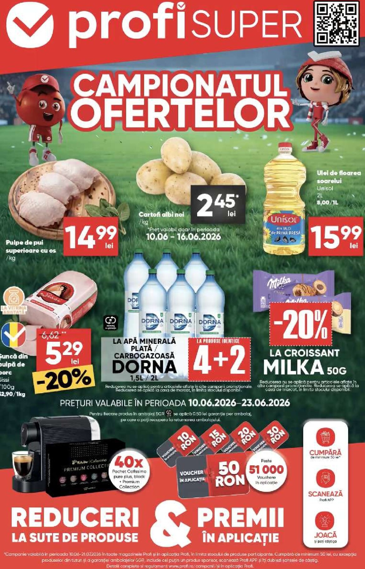 Brosura PROFI Super valabilă de la miercuri 10.06.2026 până la marți 23.06.2026
