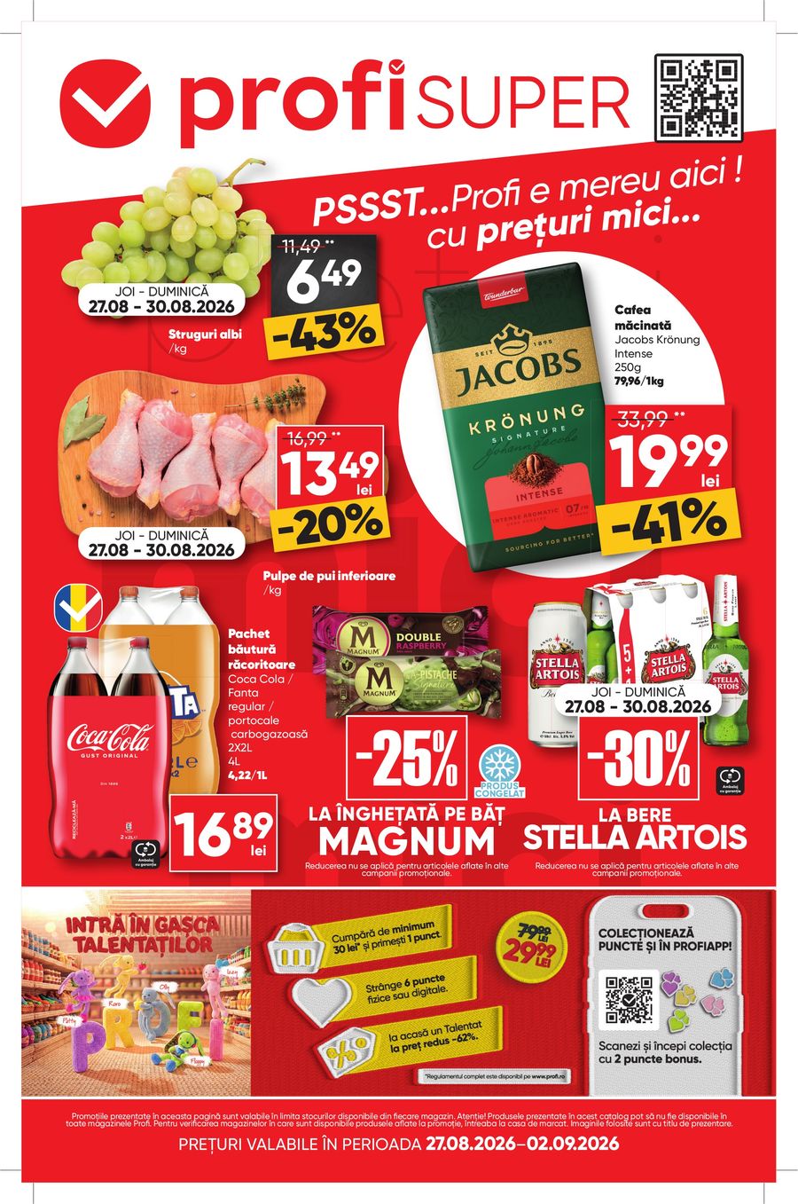 Brosura PROFI Super valabilă de la joi 27.08.2026 până la miercuri 02.09.2026