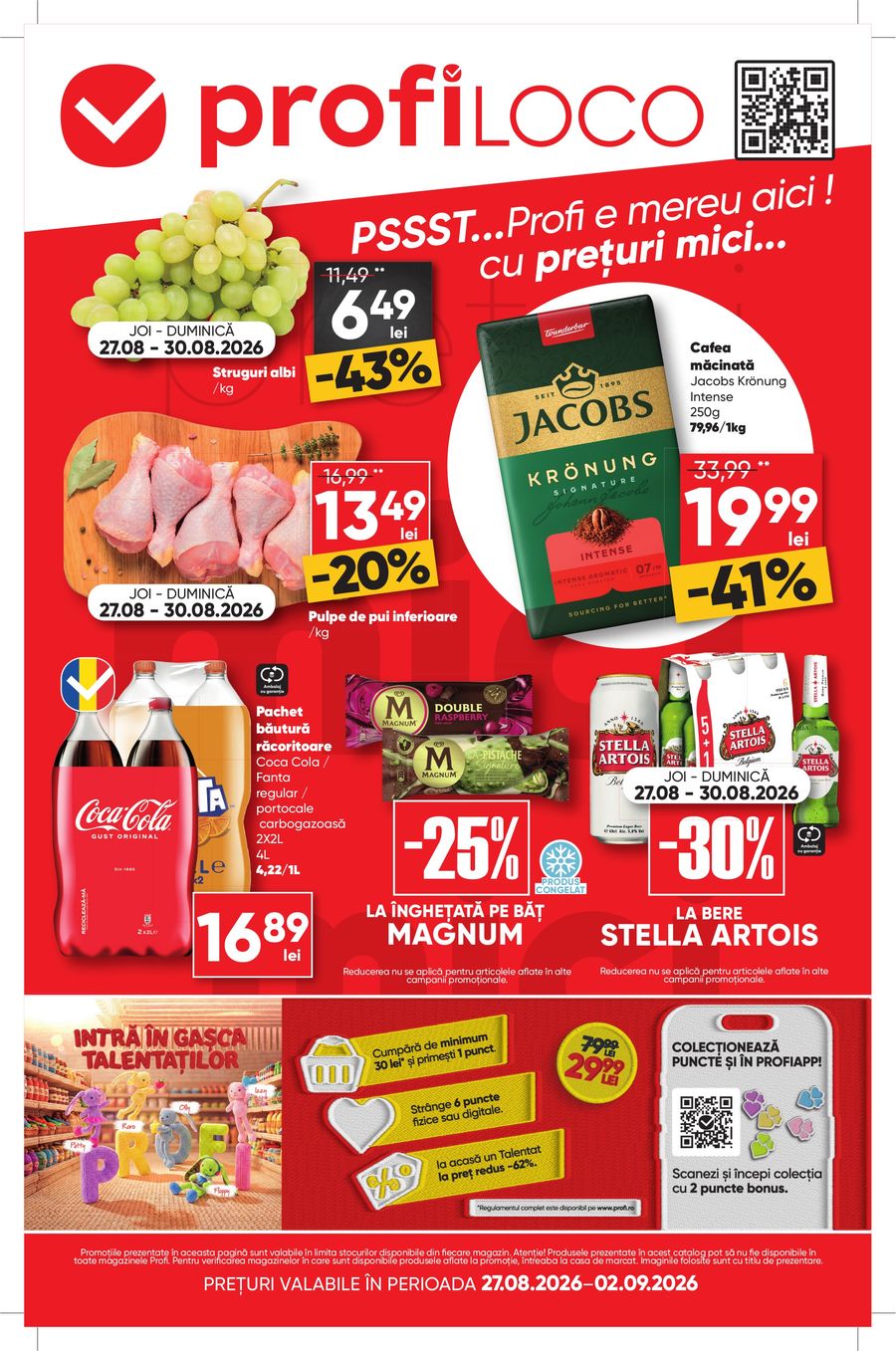 Brosura PROFI Loco valabilă de la joi 27.08.2026 până la miercuri 02.09.2026