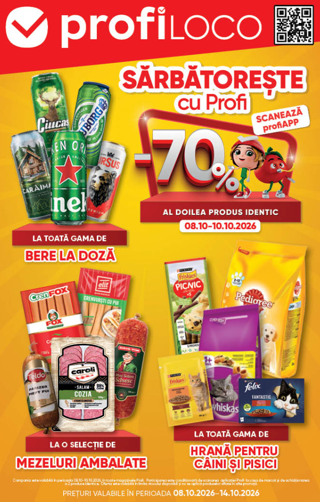 Brosura PROFI Loco valabilă de la joi 08.10.2026 până la miercuri 14.10.2026