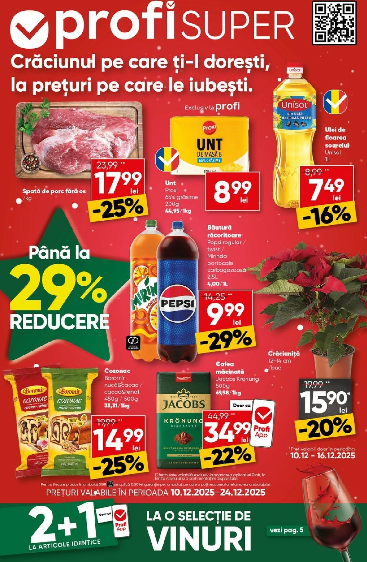 Ofertă excepțională la LIDL: economisiește la apă minerală, Kaufland: electrocasnice la prețuri reduse, Carrefour: carne proaspătă la preț avantajos – Vezi promoțiile și reducerile de astăzi, 24 decembrie 2025