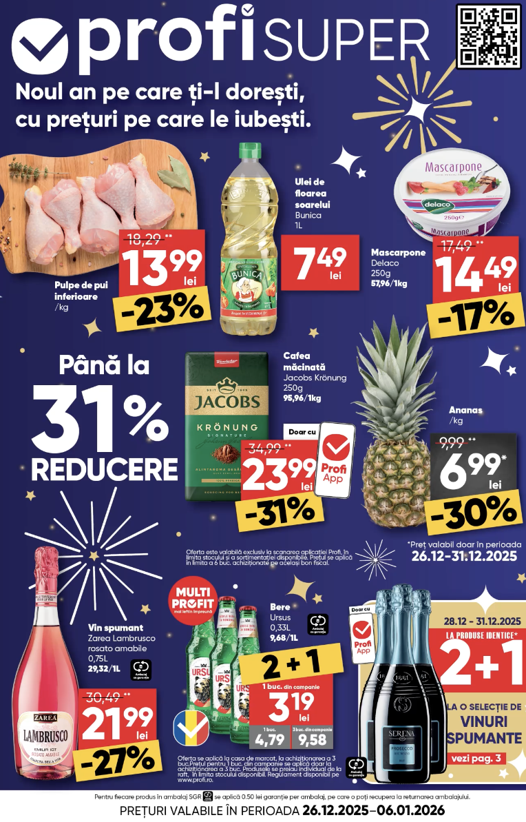 Super Oferte la LIDL cu Pulpa de Porc, Kaufland Jachetă de Schi și Carrefour Struguri Albi! Vezi promoțiile zilei, 2025-12-31!