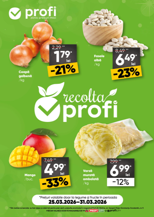 Catalog PROFI City Fresh Magazine online – oferte valabile din 25.03.2026