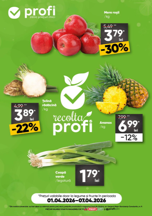 Catalog PROFI City Fresh Magazine online – oferte valabile din 01.04.2026