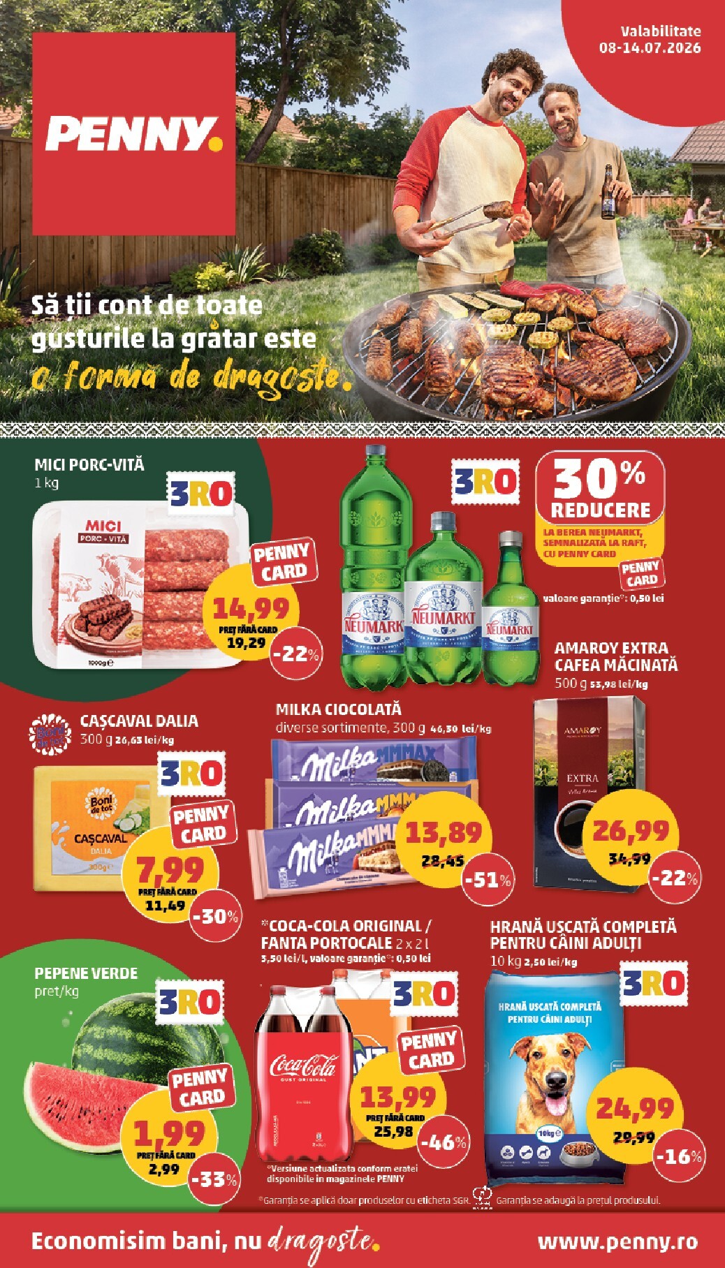Brosura PENNY - Catalog Național 08 valabilă de la miercuri 08.07.2026 până la marți 14.07.2026
