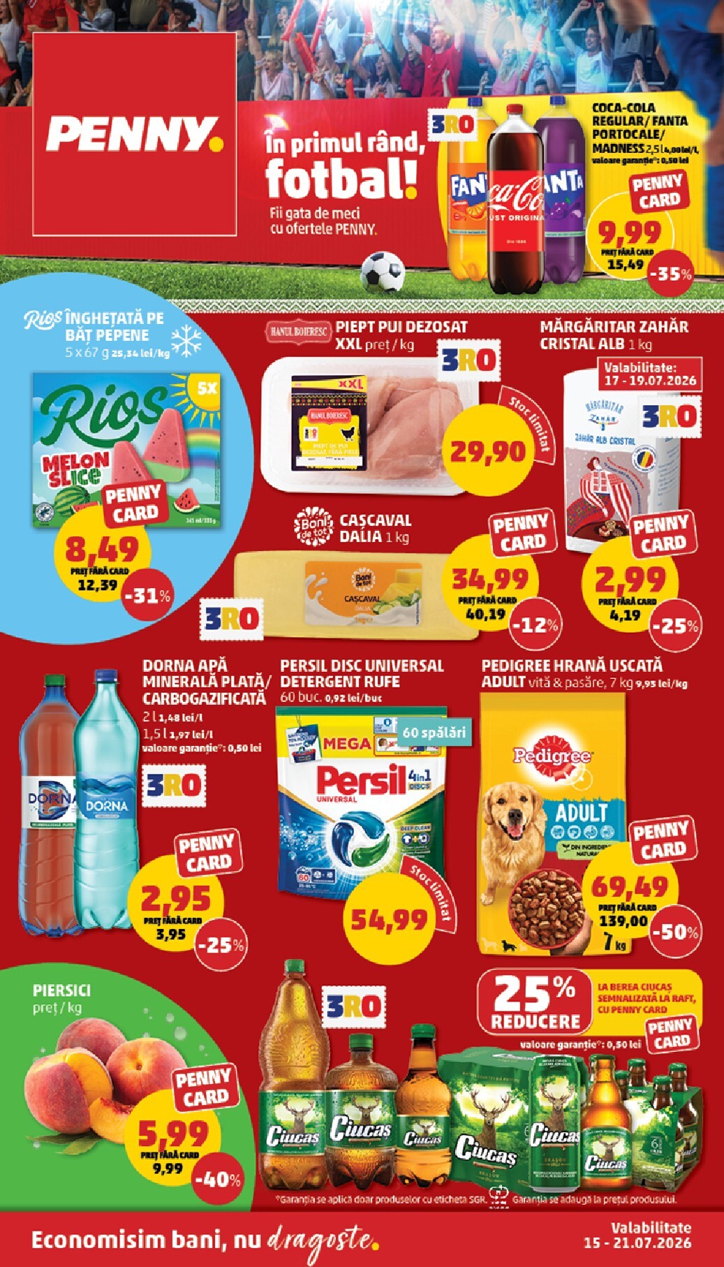 Brosura PENNY - Catalog Național 15 valabilă de la miercuri 15.07.2026 până la marți 21.07.2026