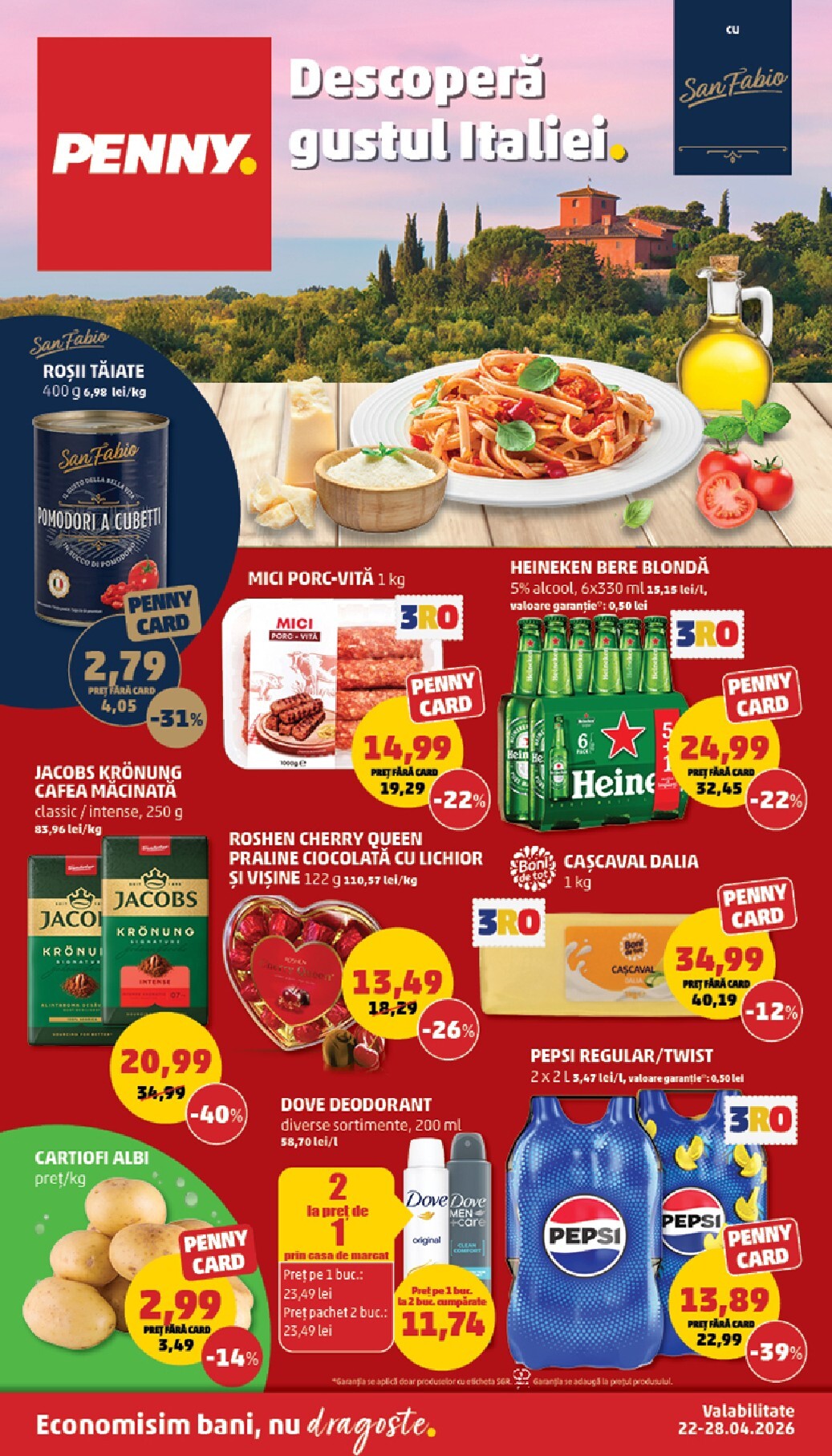 Pliantele viitoare PENNY valabil de la miercuri 22.04.2026 până la marți 28.04.2026