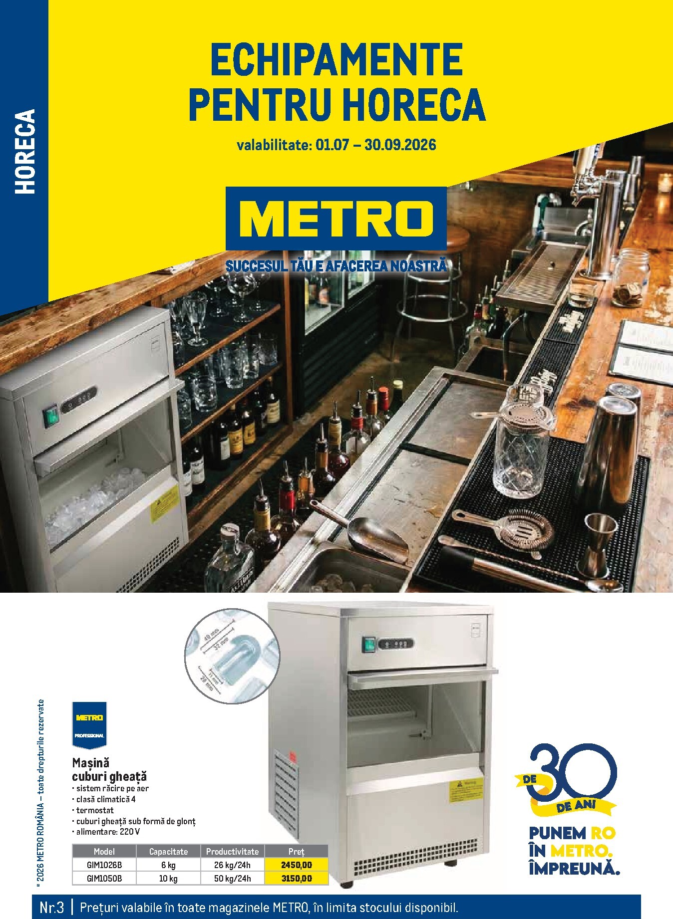 Brosura Metro - Soluții Nealimentare pentru HoReCa valabilă de la miercuri 01.07.2026 până la miercuri 30.09.2026